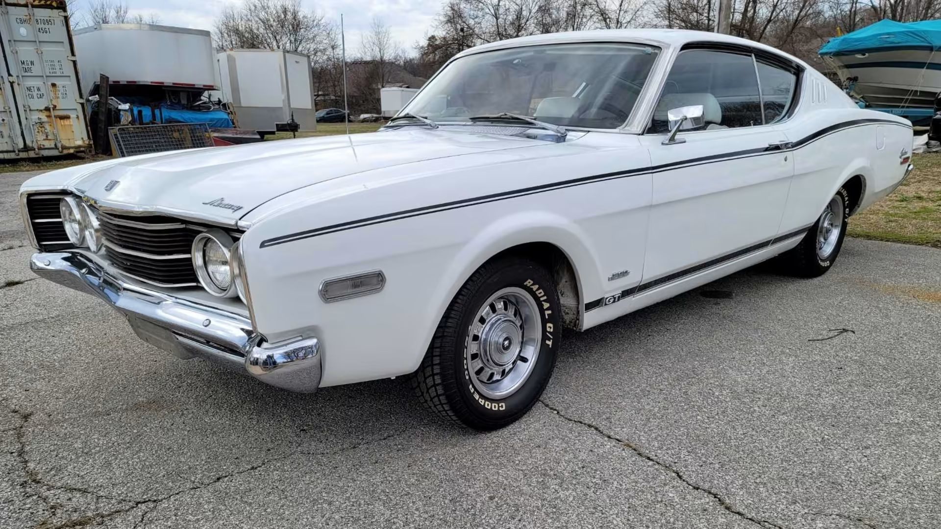 Ciclone GT Mercúrio Branco 1968