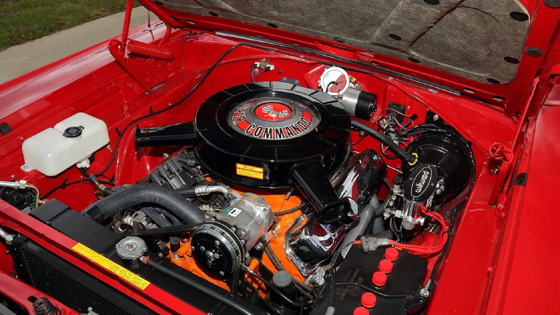Vermelho 1969 Plymouth GTX 440 ci