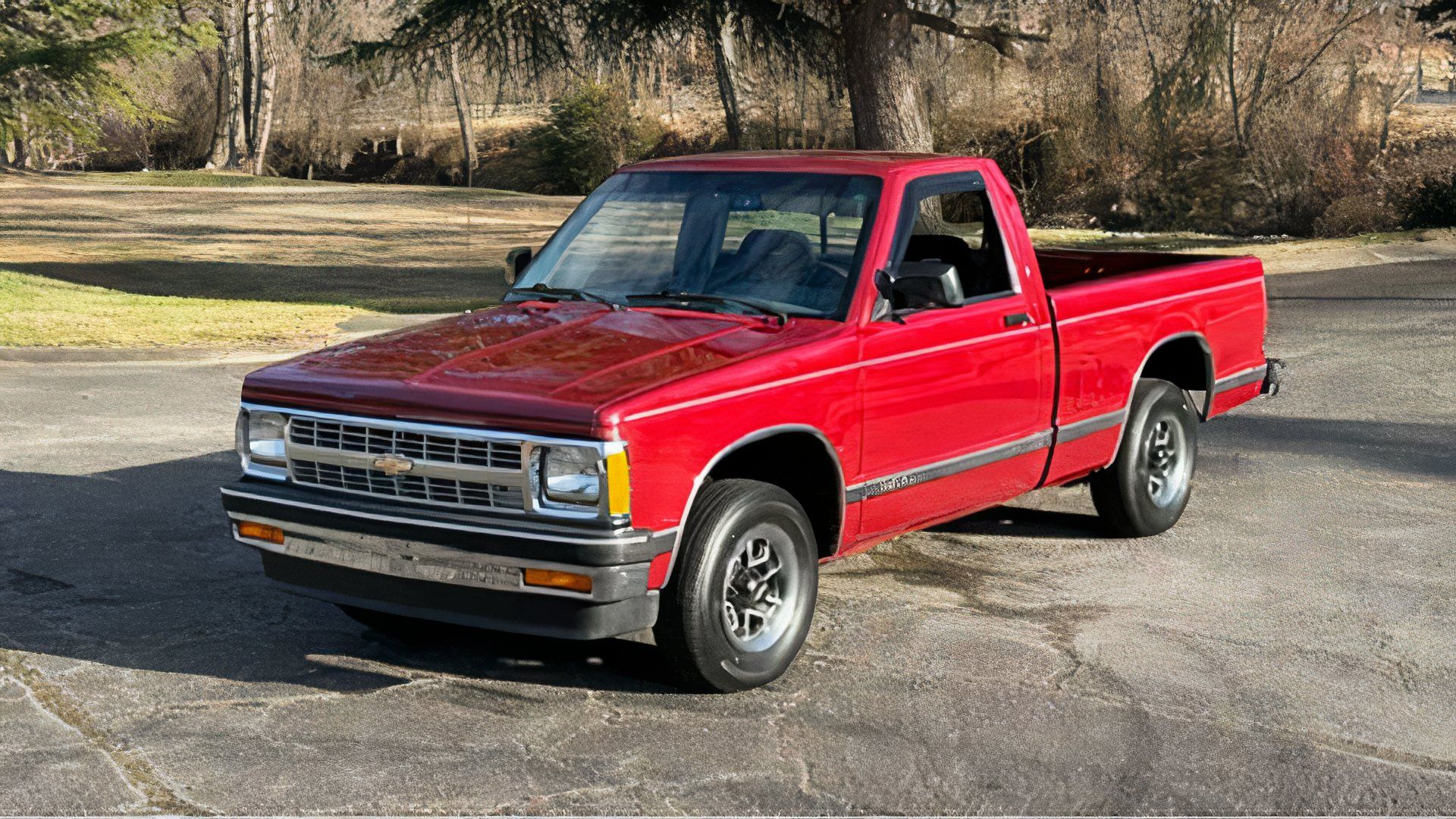 Chevy S10 vermelho 1992