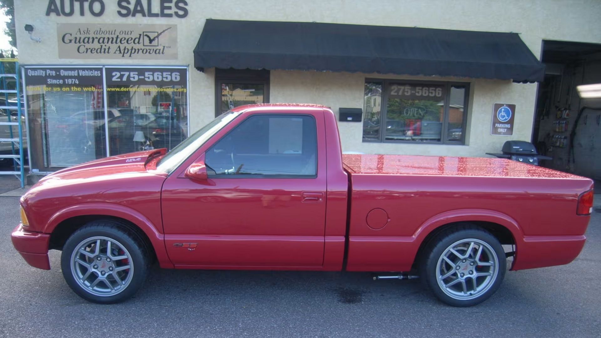 Vermelho 1995 GMC Sonoma