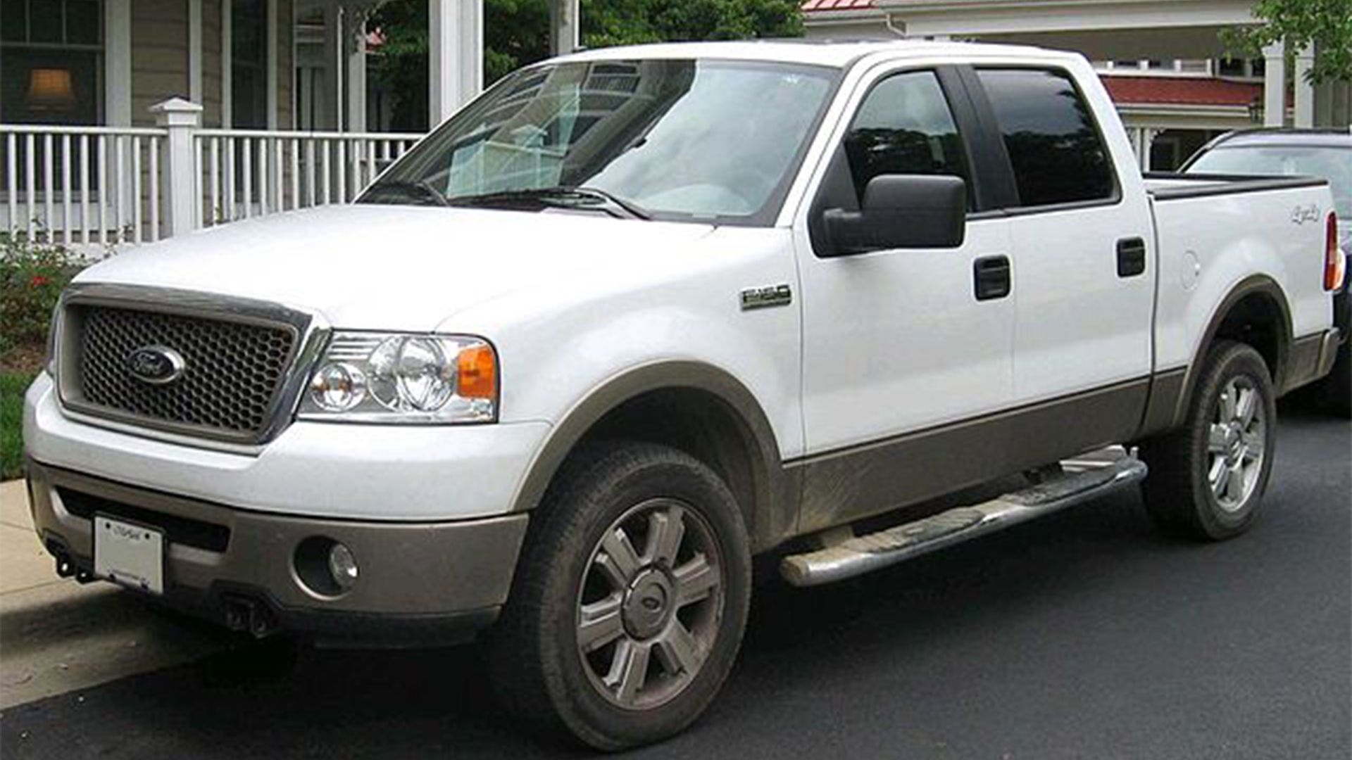 2007 Ford F150 - Frente 3/4 ângulo