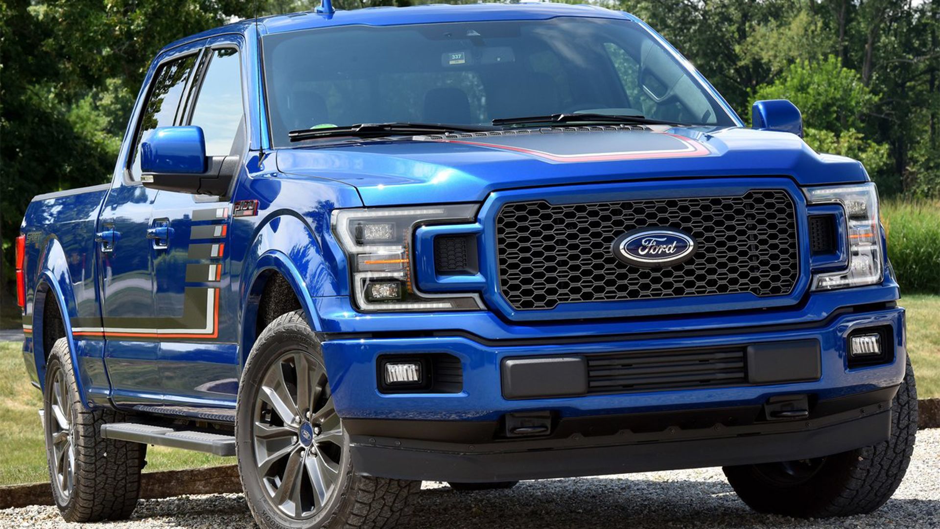 2018 Ford F150 - Frente 3/4 ângulo
