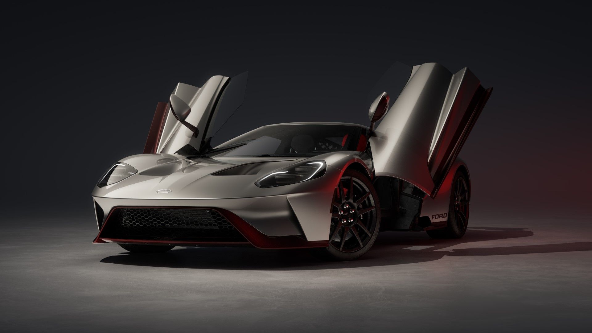 2022 FORD GT LM Edition front fascia view