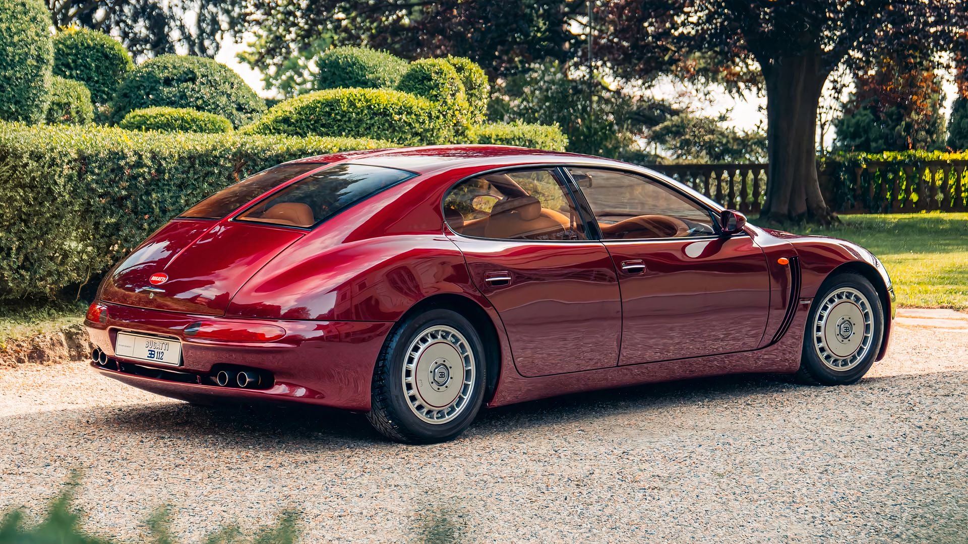 red Bugatti EB112