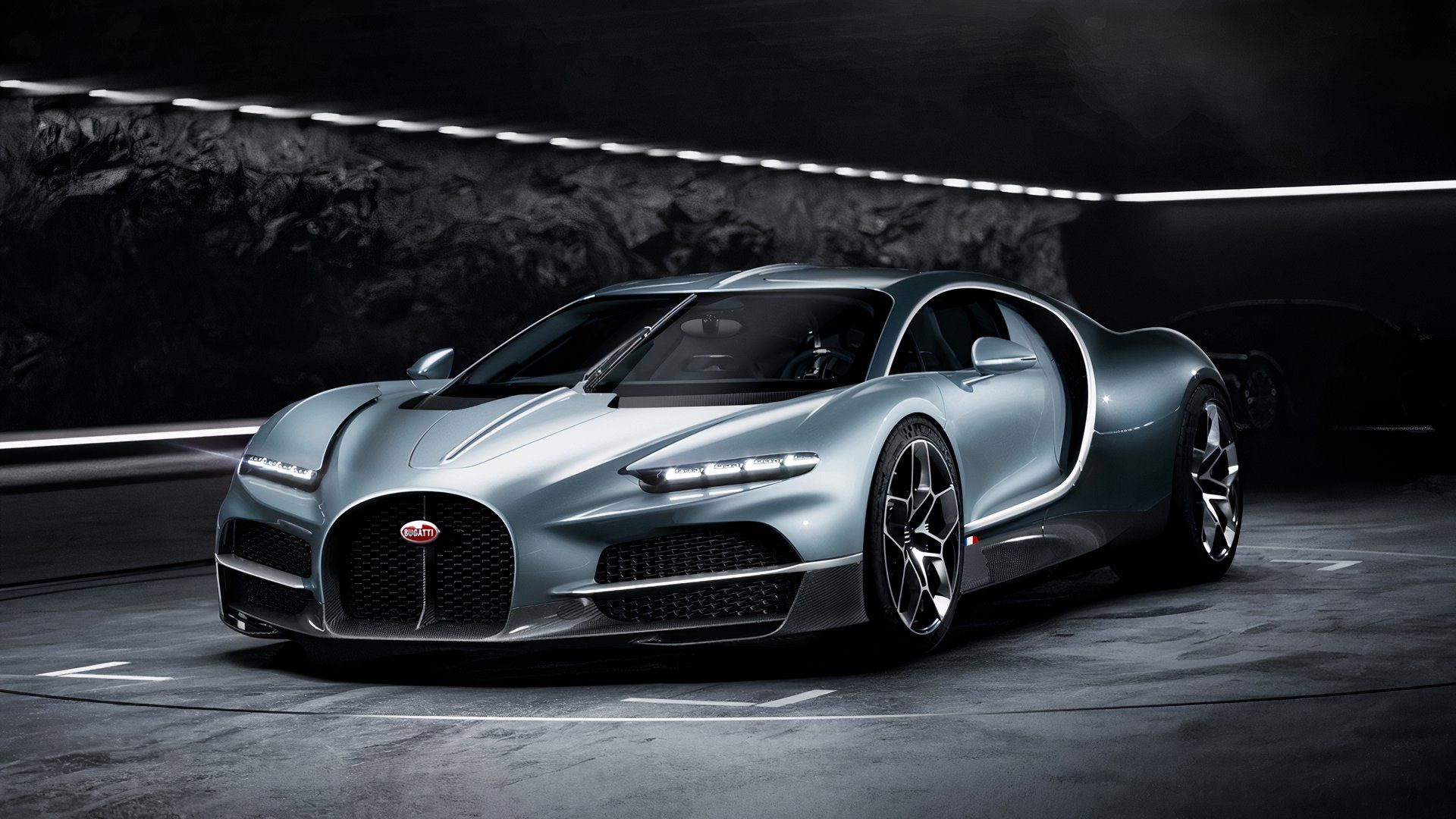 Exterior do Bugatti Turbilhão