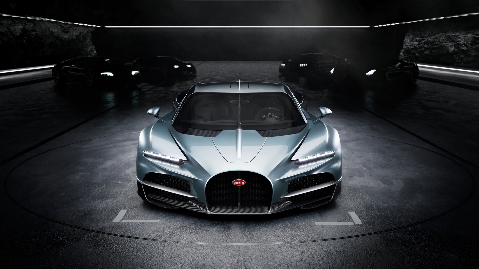 Frente do Bugatti Tourbillon