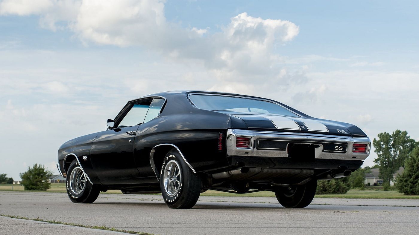 Chevrolet Chevelle preto SS 454