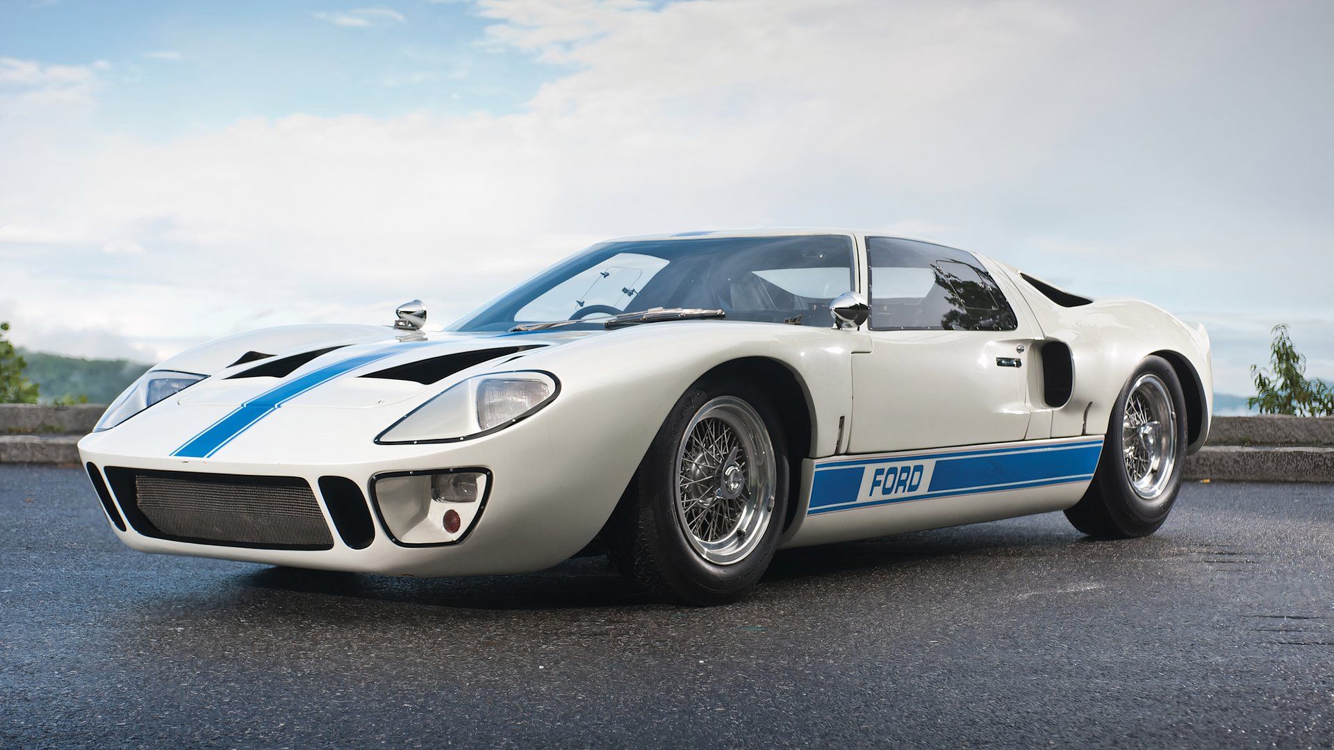 Ford GT40 MkI branco