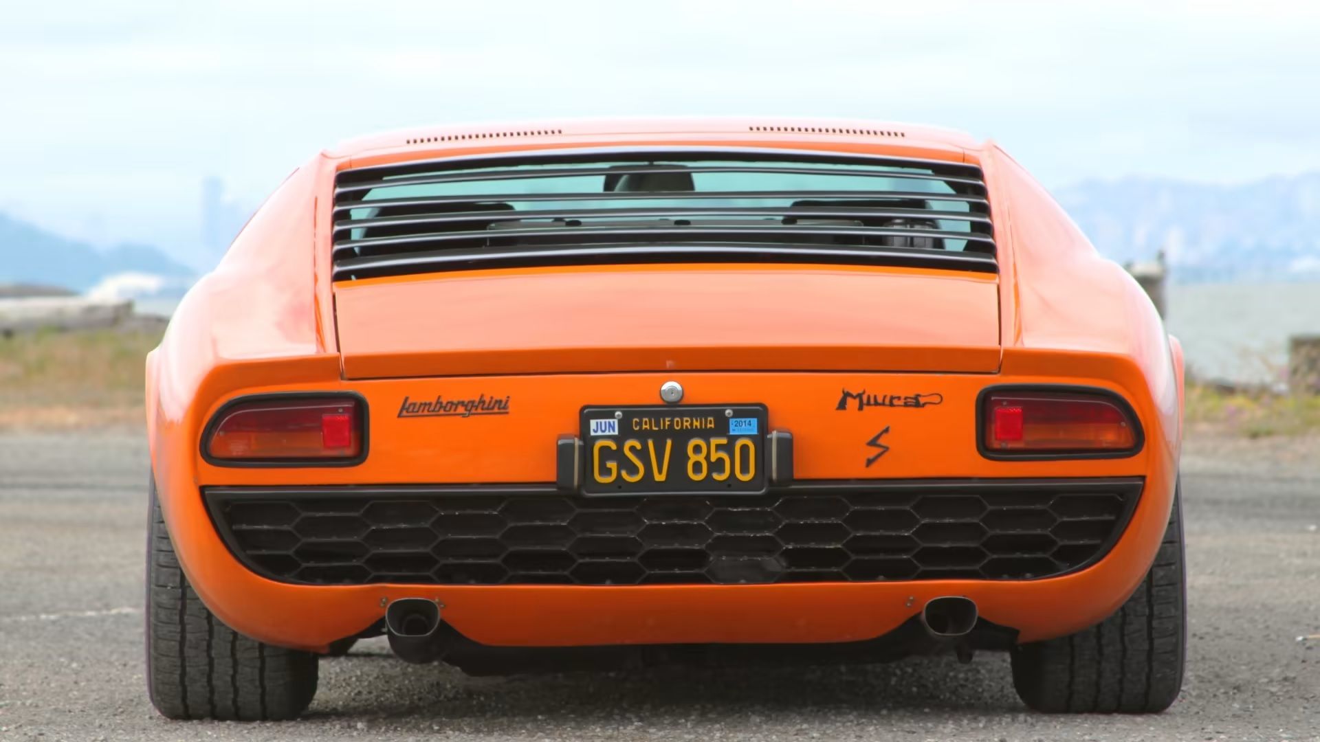 Laranja Lamborghini Miura