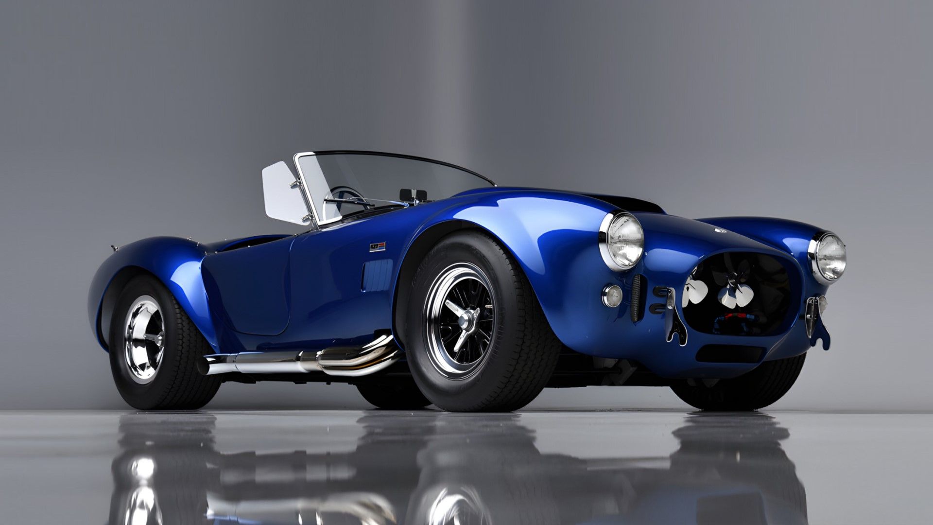 Shelby Cobra Super Snake front third quarter view