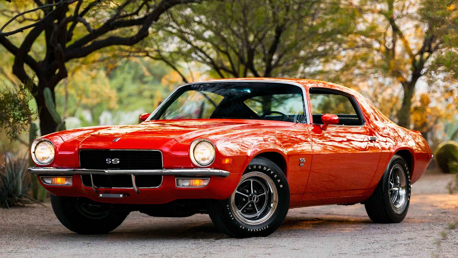 Chevrolet Camaro SS vermelho 1970