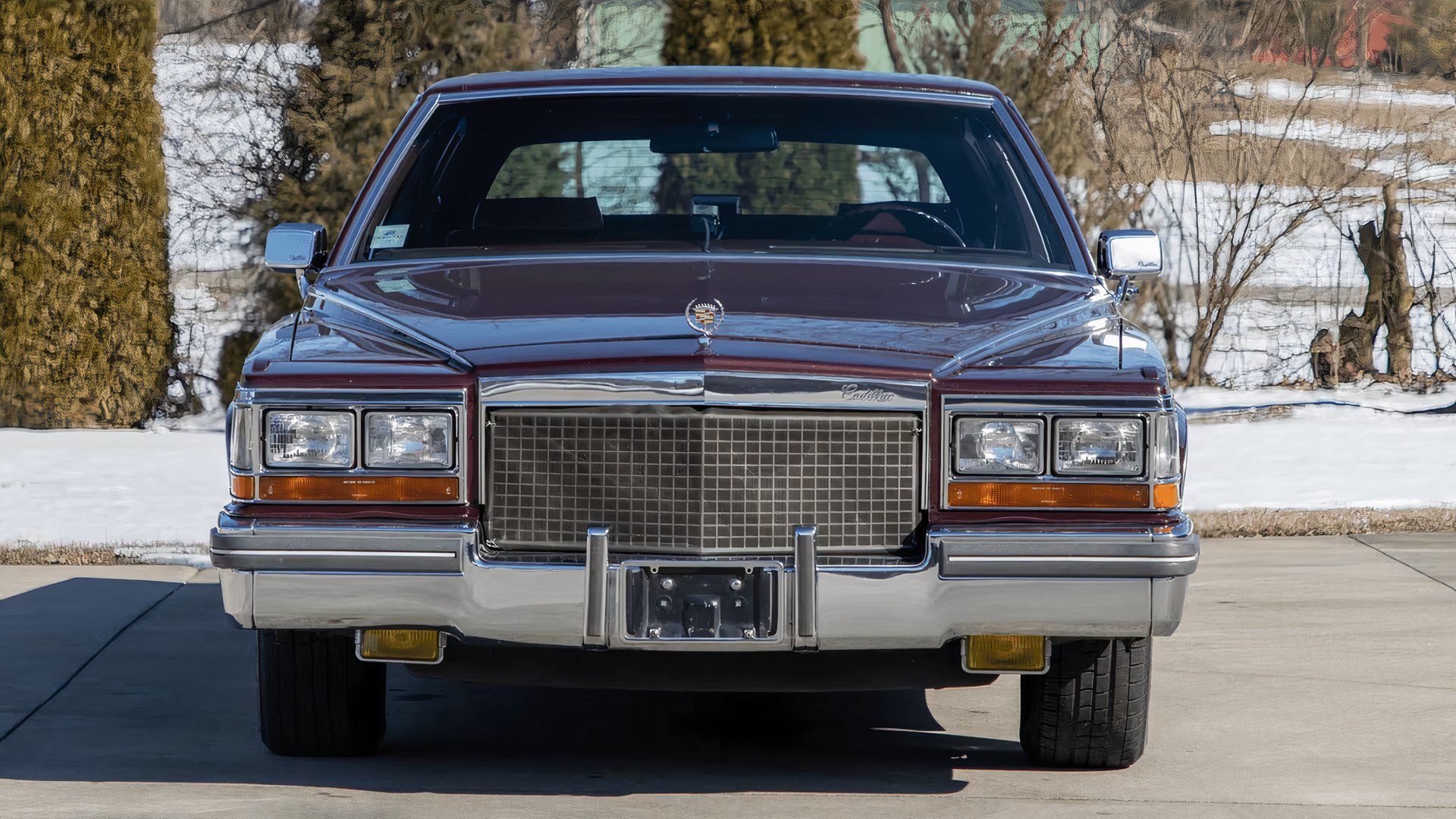 V8-6-4 engine powered Cadillac Fleetwood Brougham D'Elegance from 1981