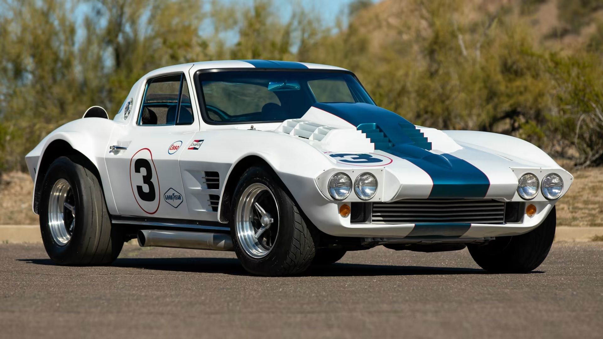Corvette Grand Sport Branco 1963