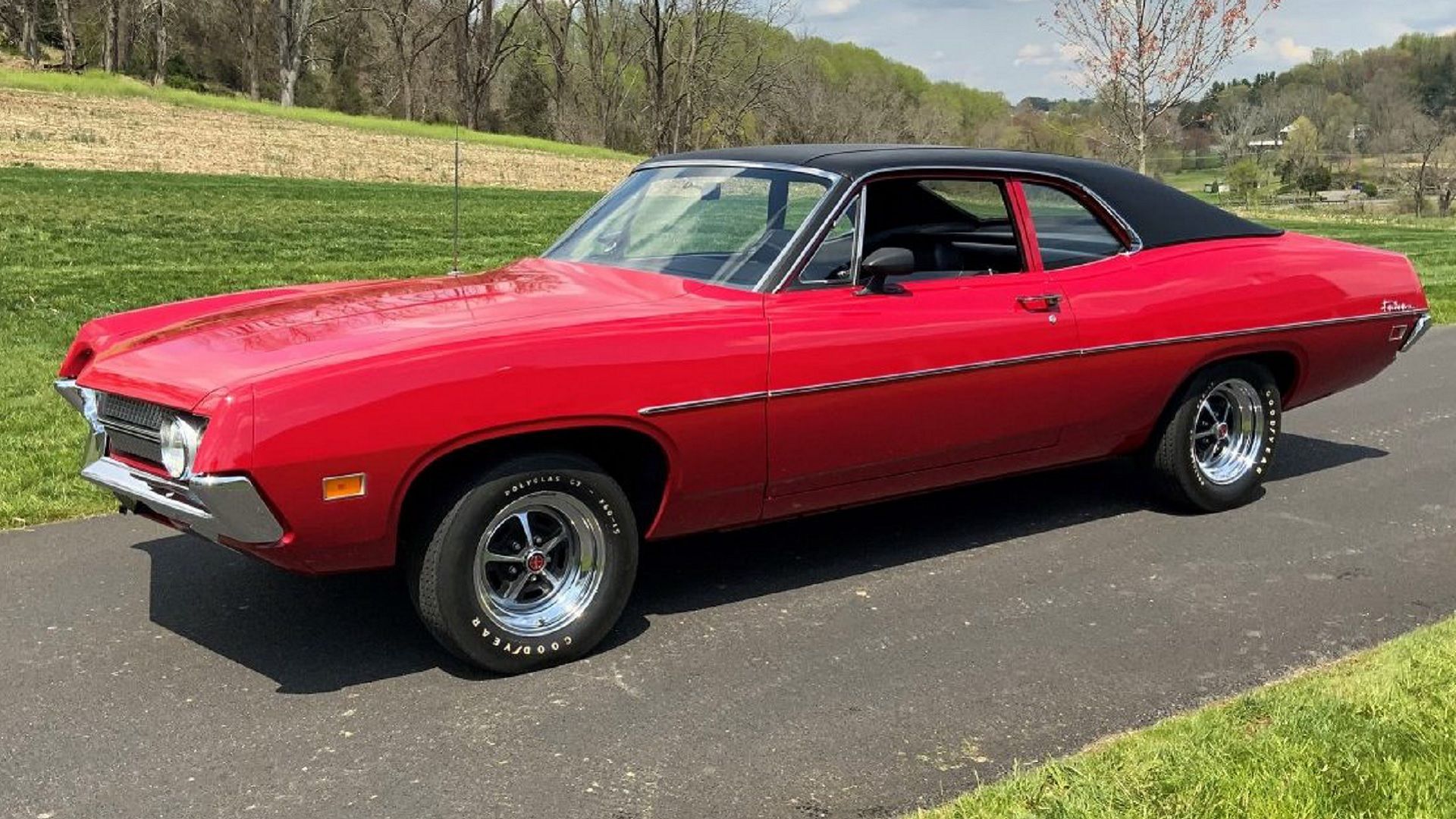Ford Falcon CJ vermelho 1970
