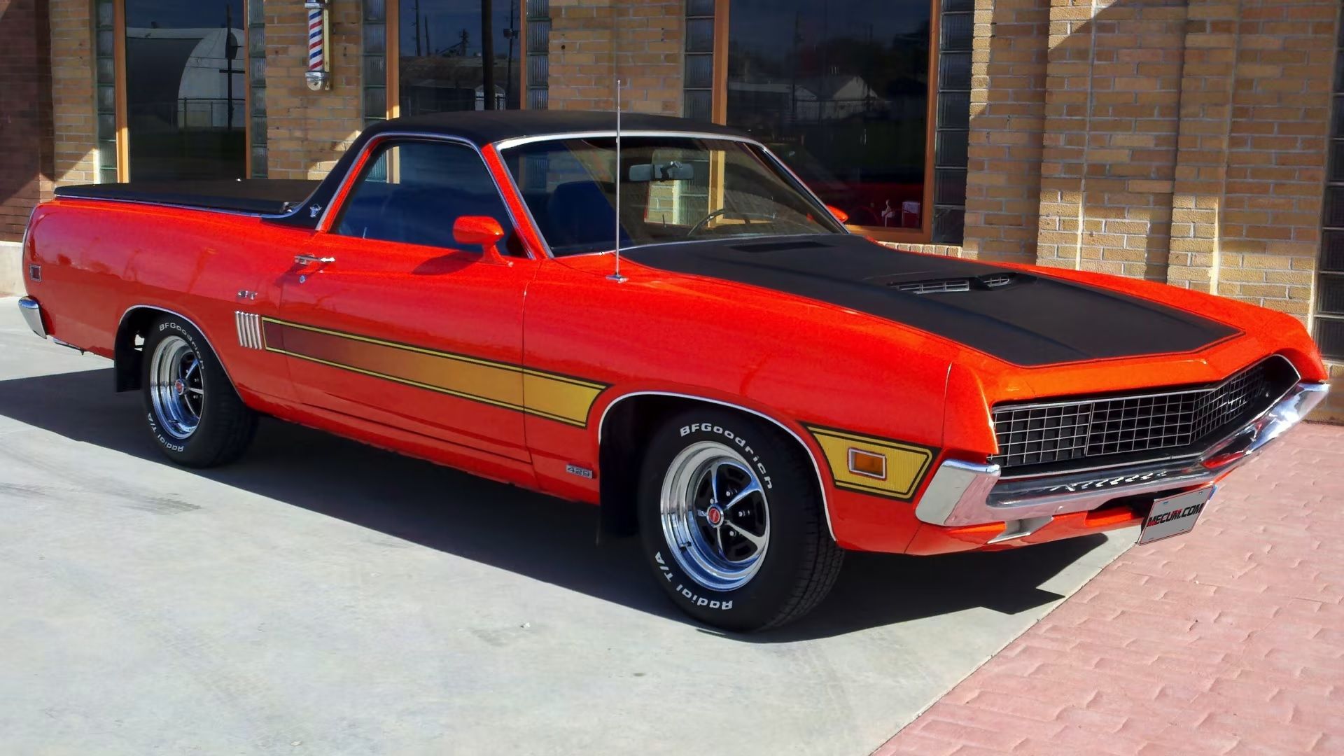 Ford Ranchero GT vermelho 1970