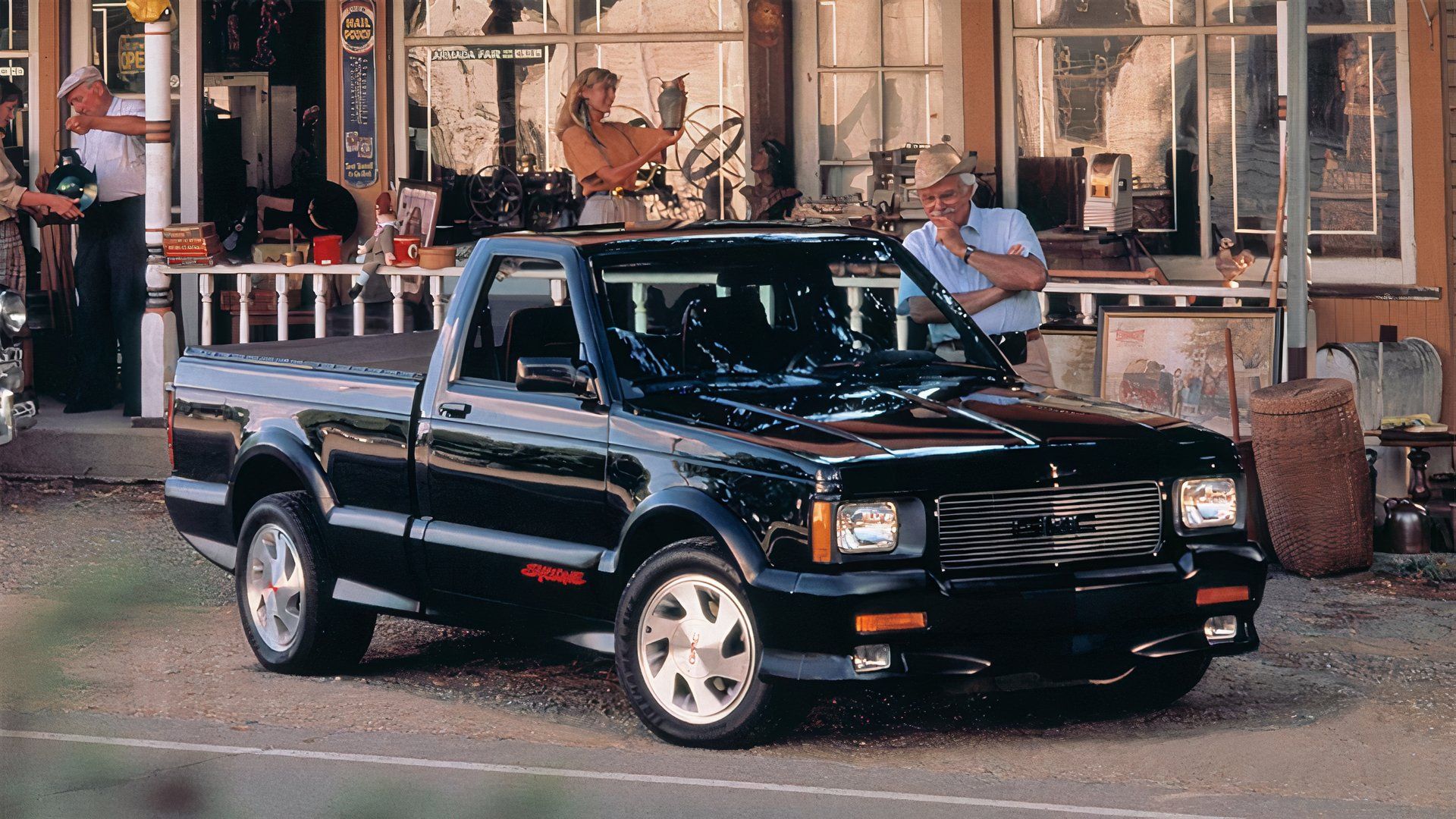 Anúncio do GMC Syclone 1991 