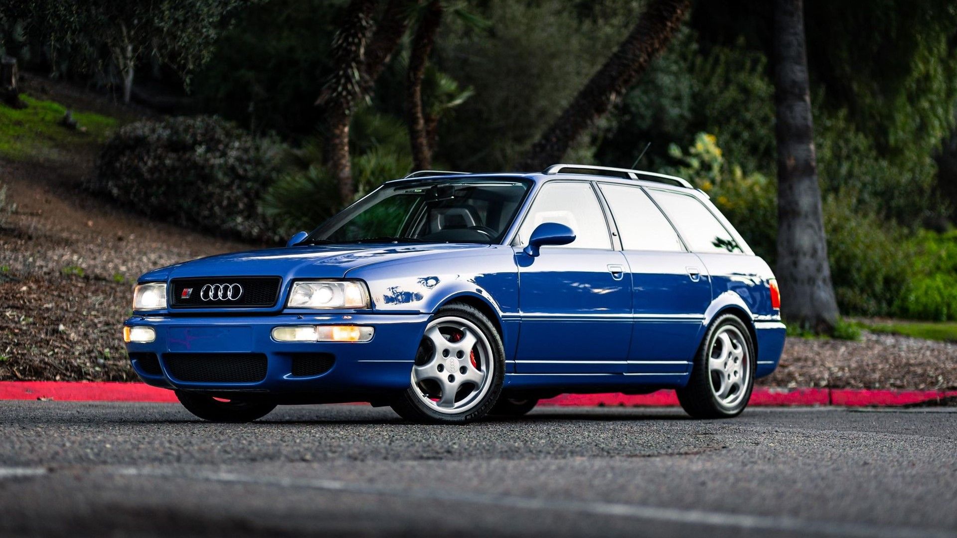 1994 Audi RS2 Avant em papel de parede esportivo azul hd wagon 