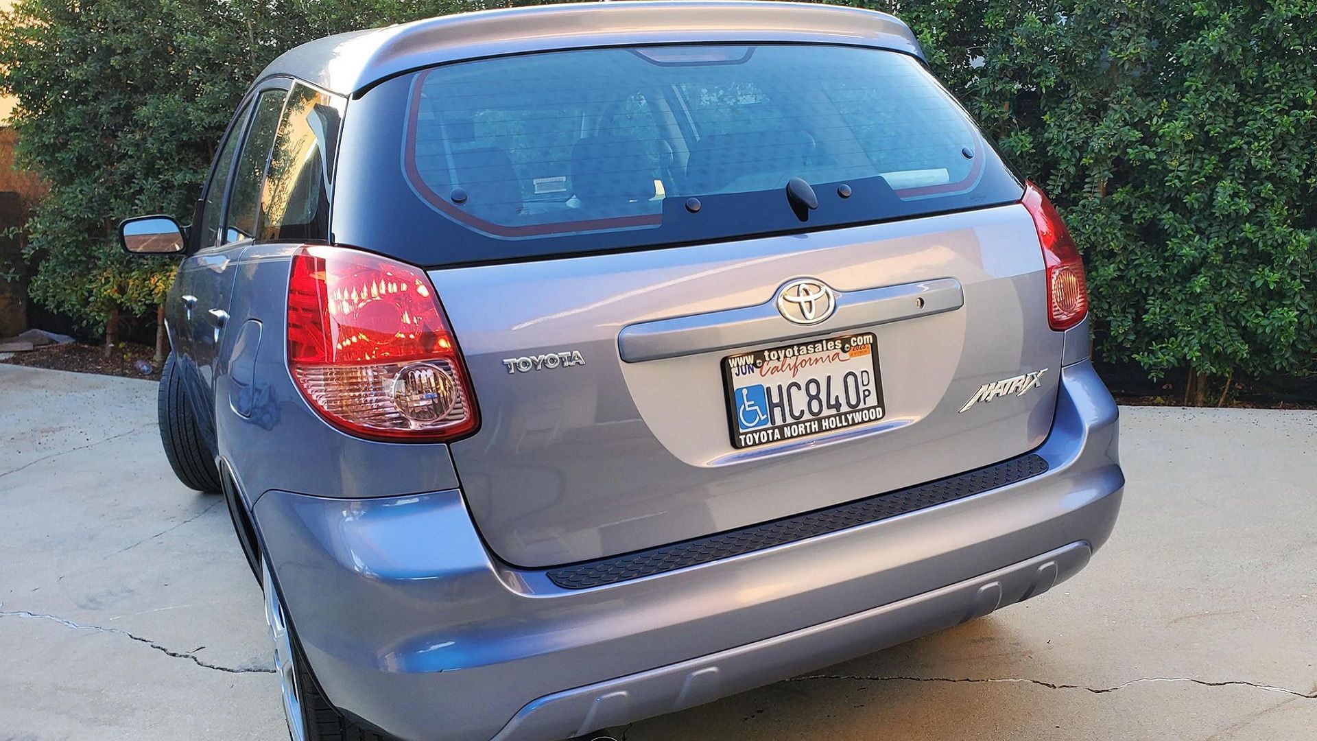 Toyota Matrix Azul 2003