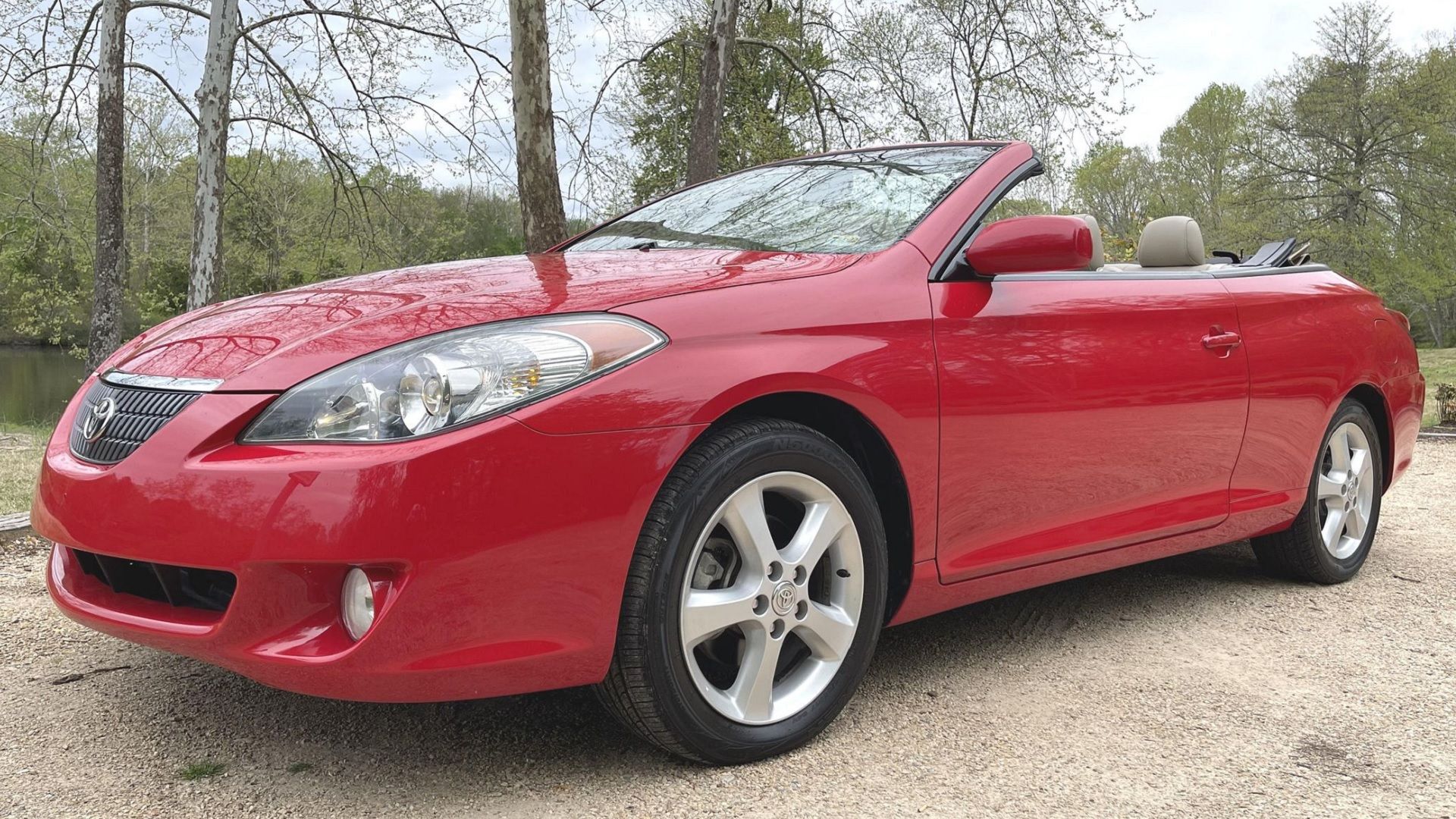 Toyota Solara 2006 vermelho