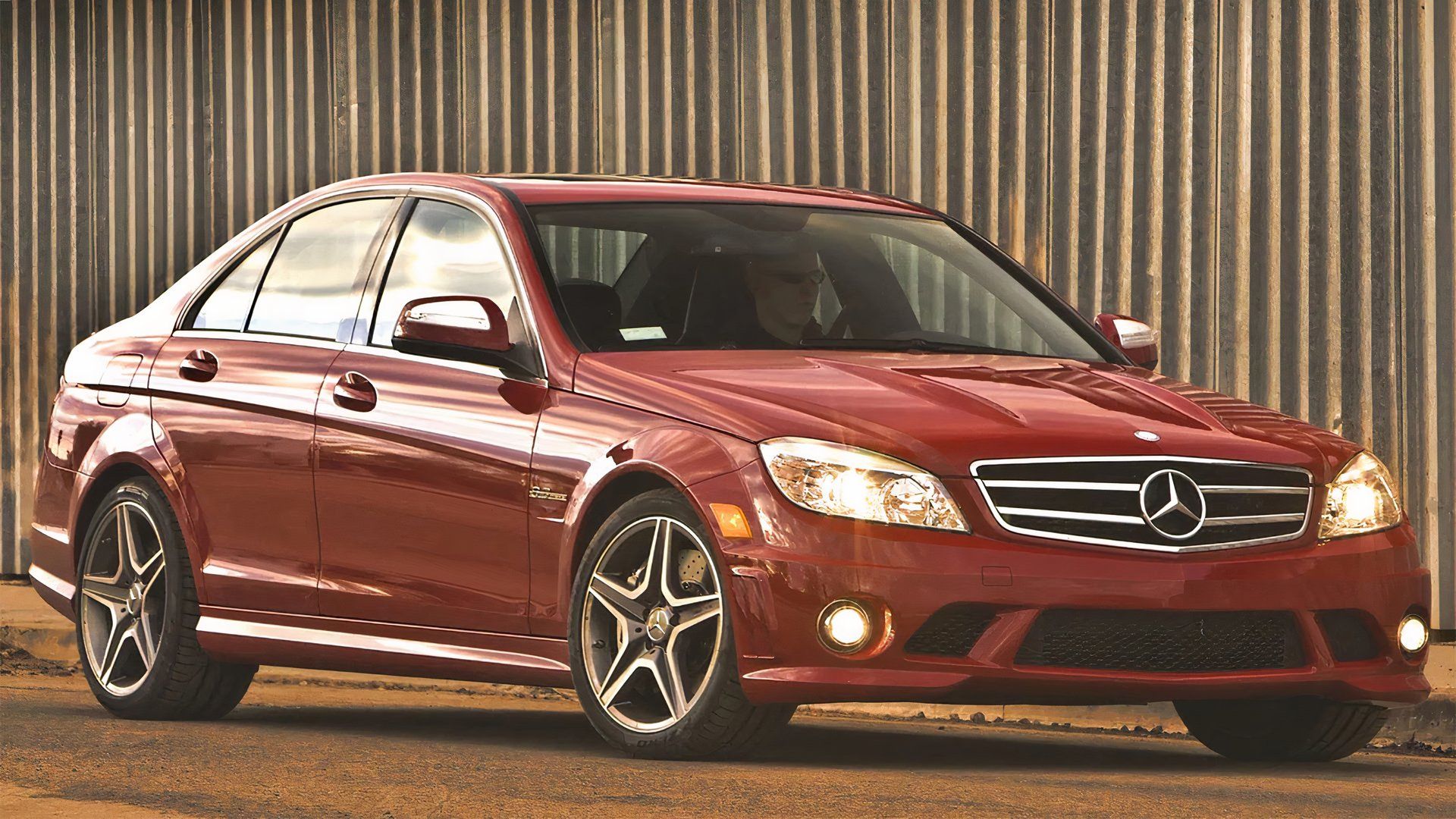 2010 Mercedes Benz Classe C Sedan C63 AMG dianteiro