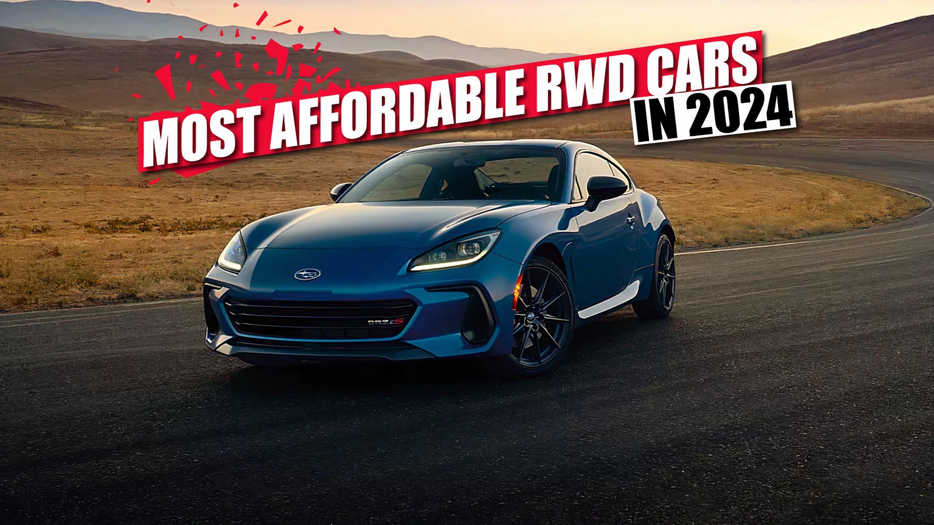 10 Most Affordable RWD Cars In 2024