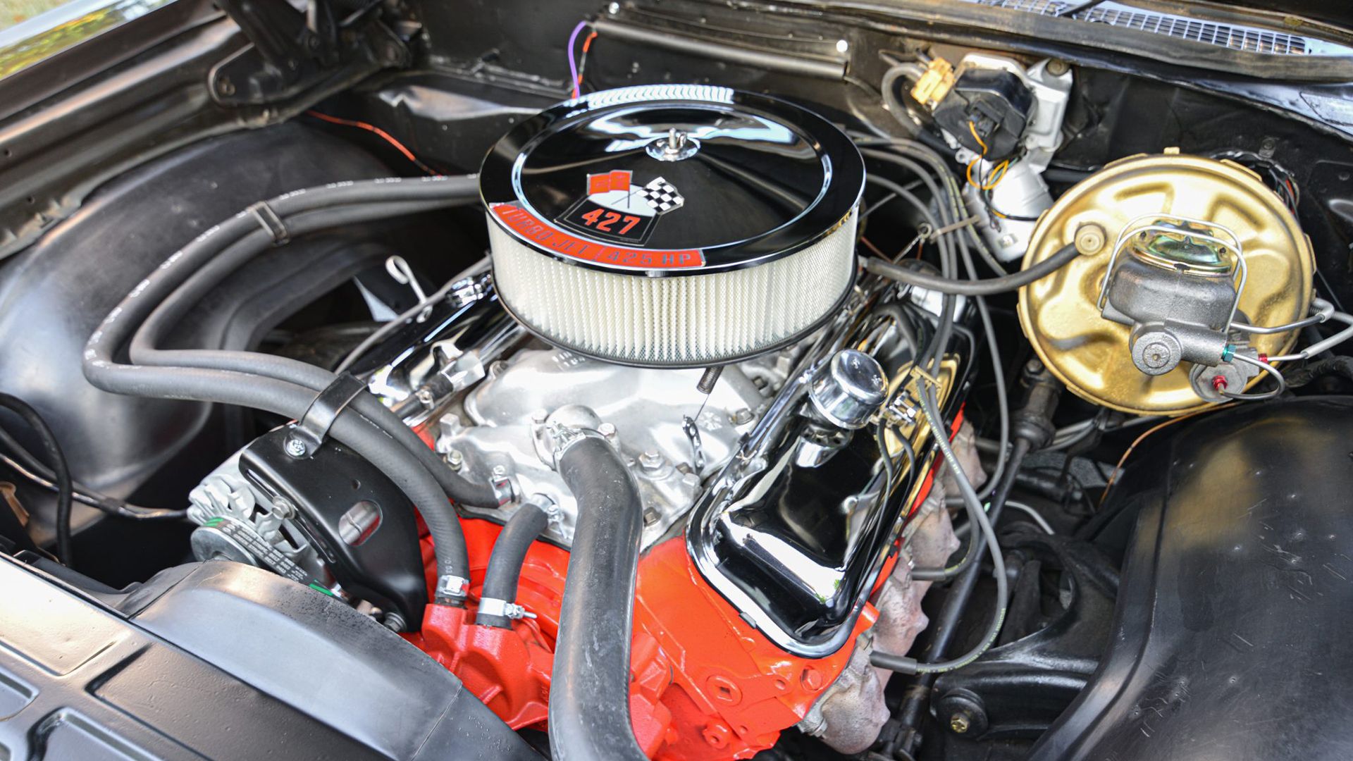 Chevrolet Chevelle COPO - Foto do compartimento do motor