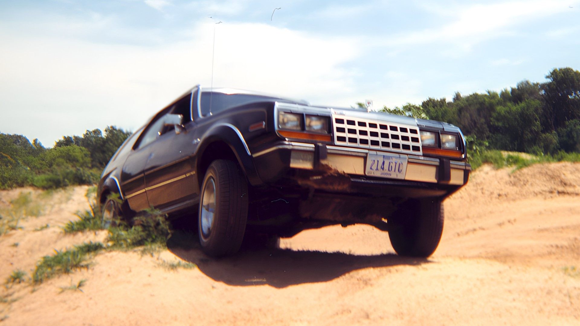 AMC Eagle station wagon off-road hd papel de parede vista