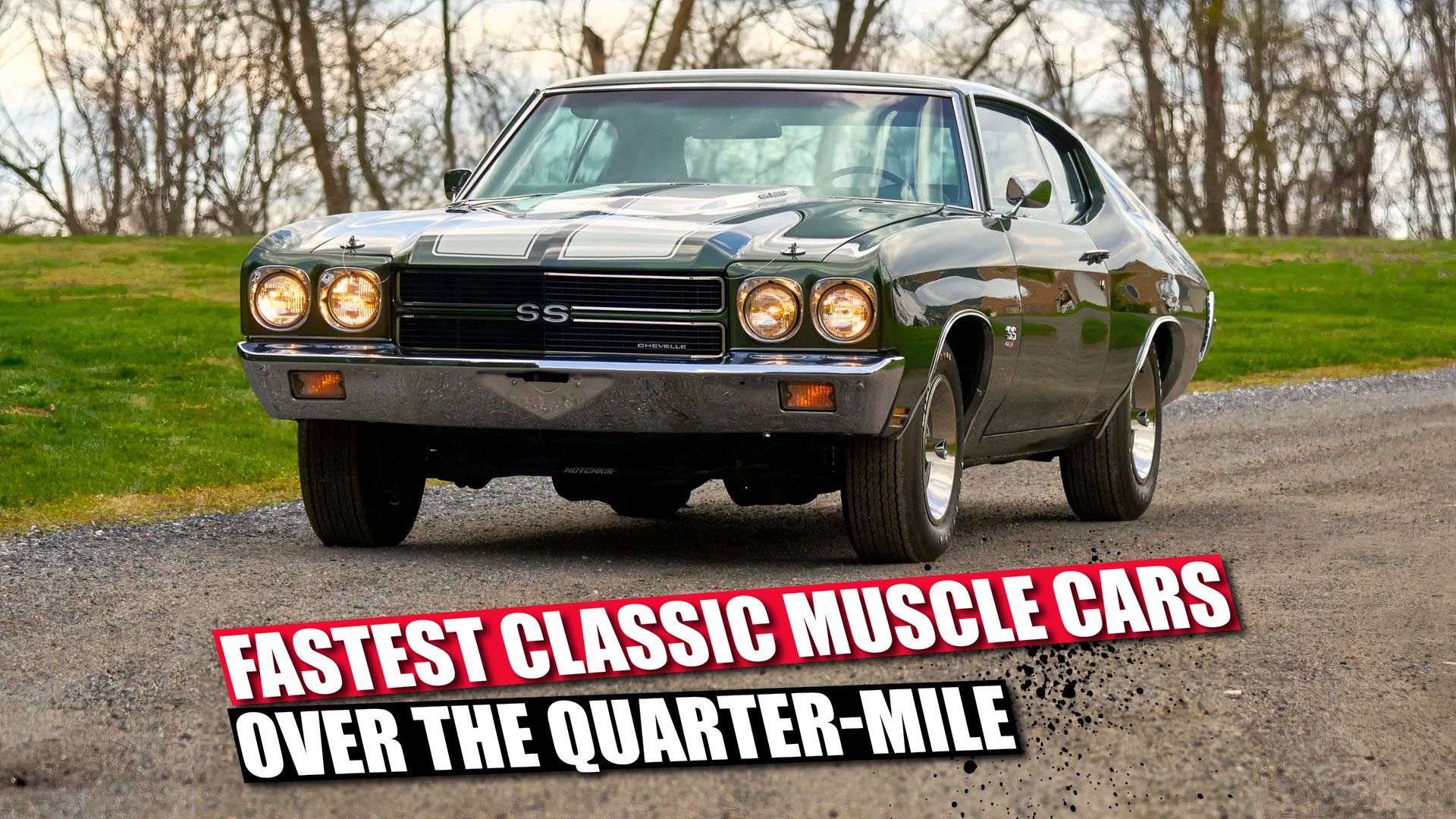 Fastest Quarter Mile Time For A Small Block Muscle Car In The '70s