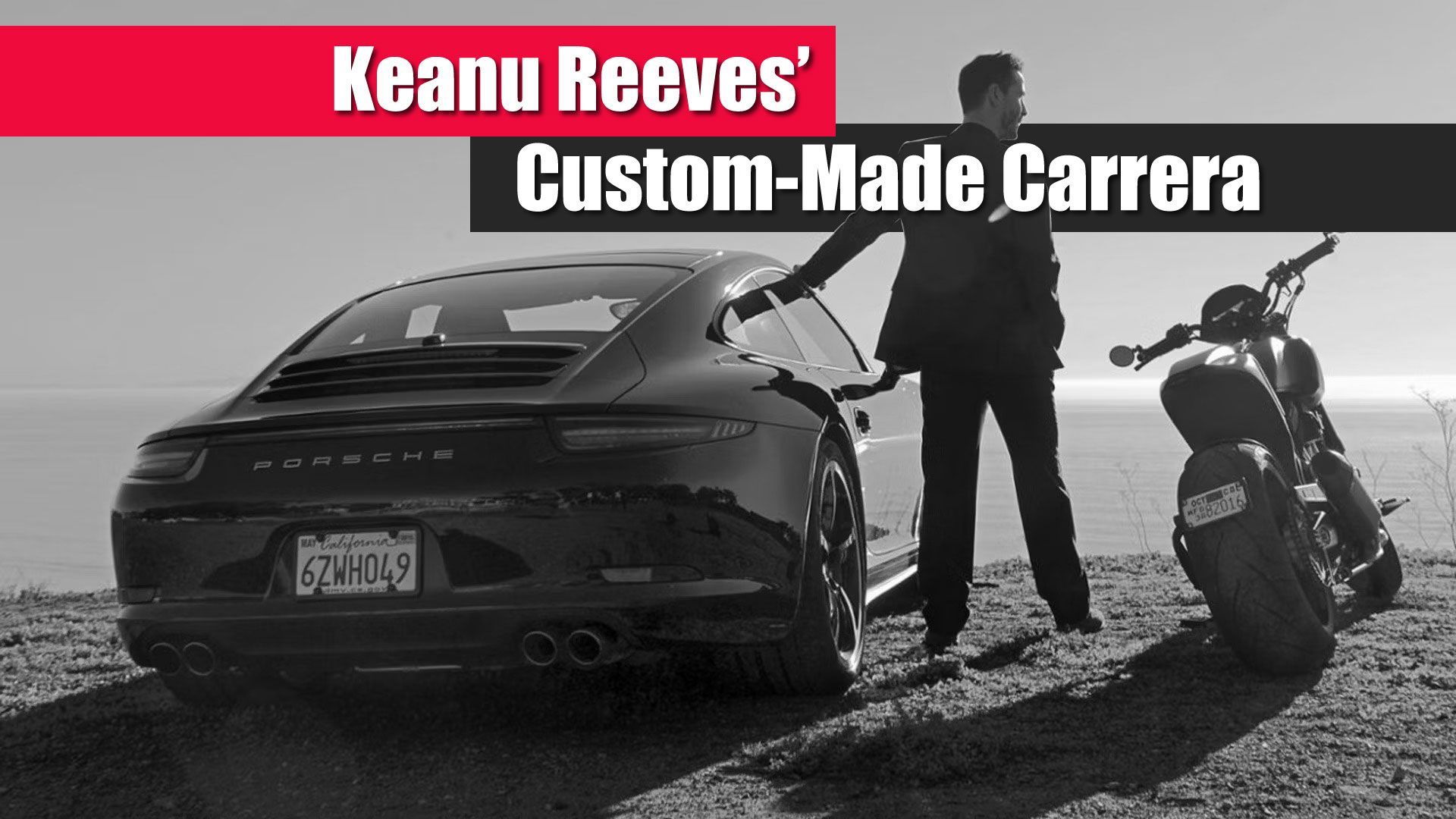 Do You Like How Keanu Reeves Has Customized His Porsche 911?