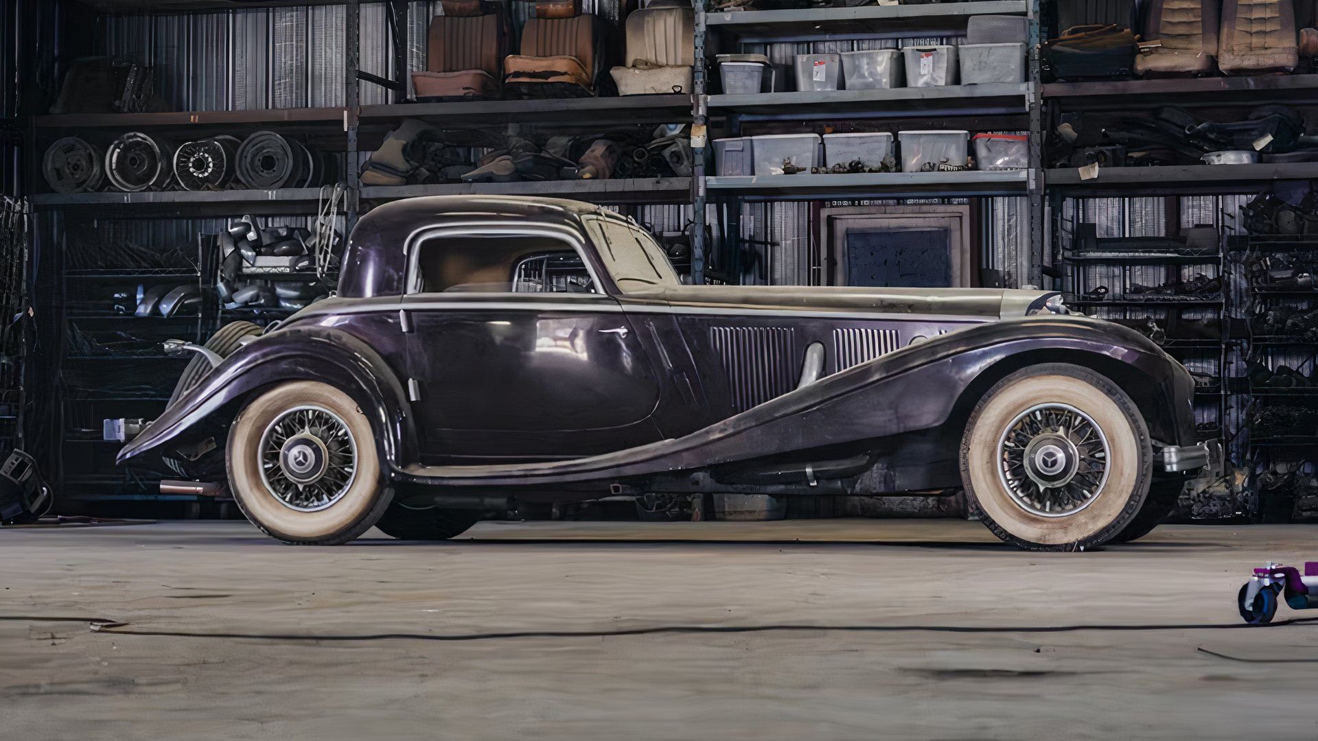 Borgonha 1935 Mercedes 500K
