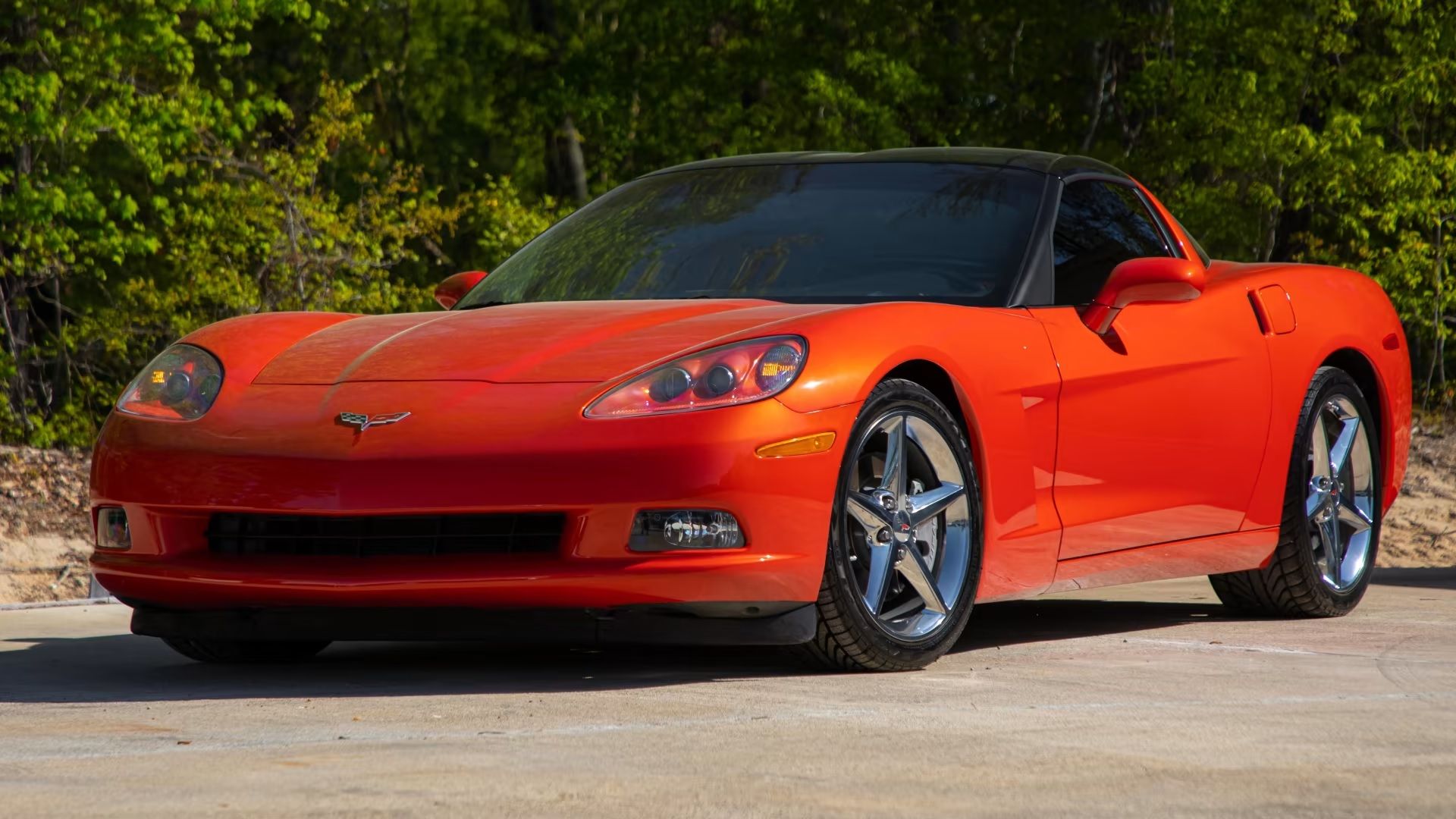 Corvette C6 Laranja 2012