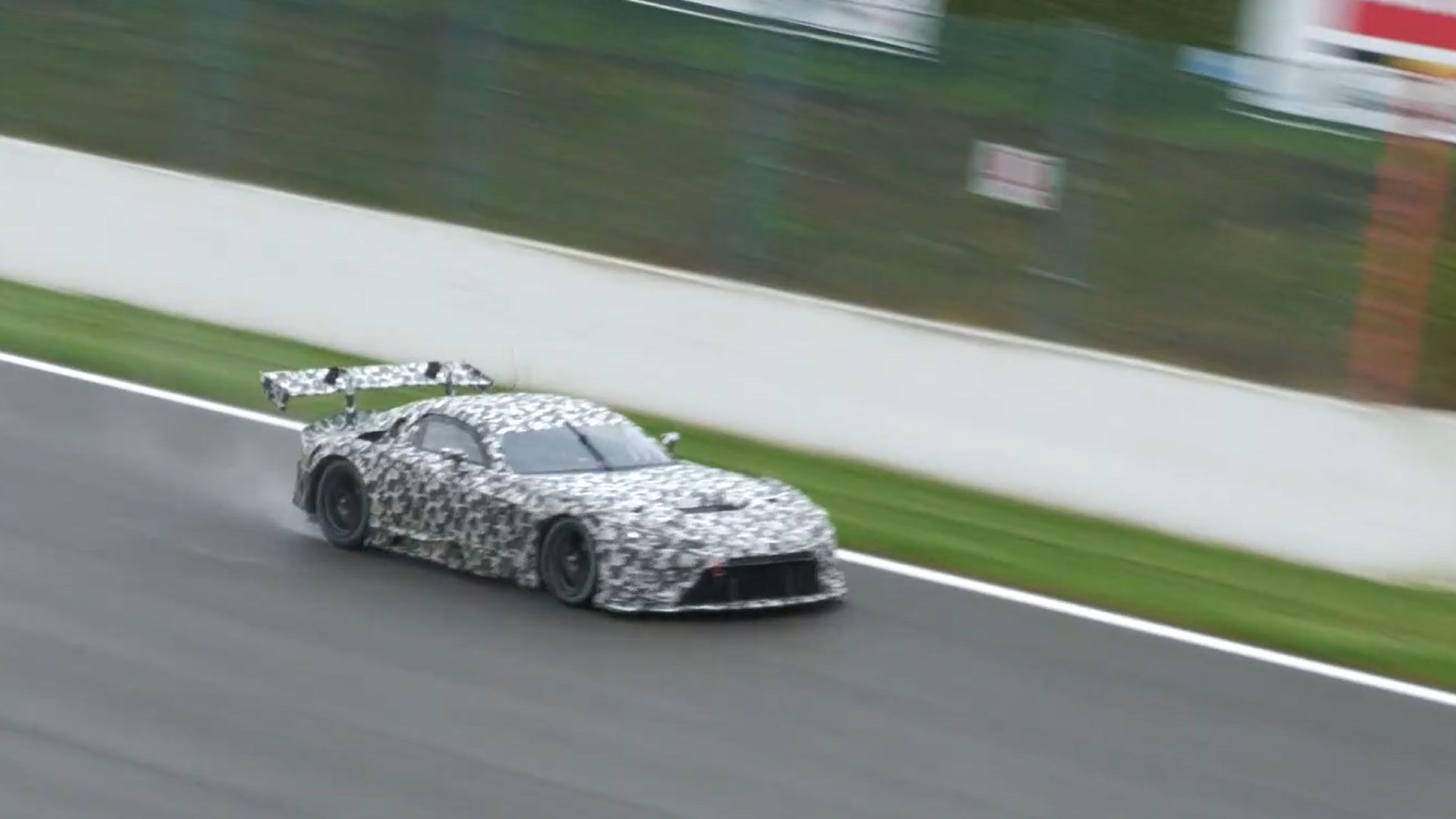 2026 Toyota Supra GT3 Caught In Action On Track