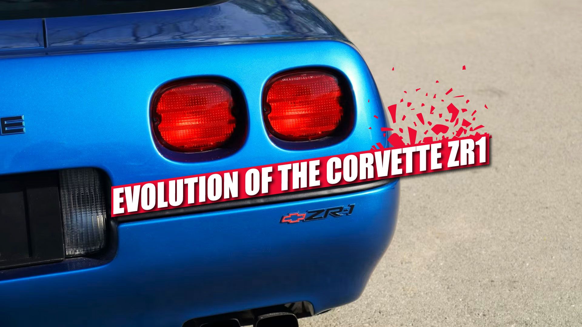 How The Corvette ZR1 Evolved Over The Years