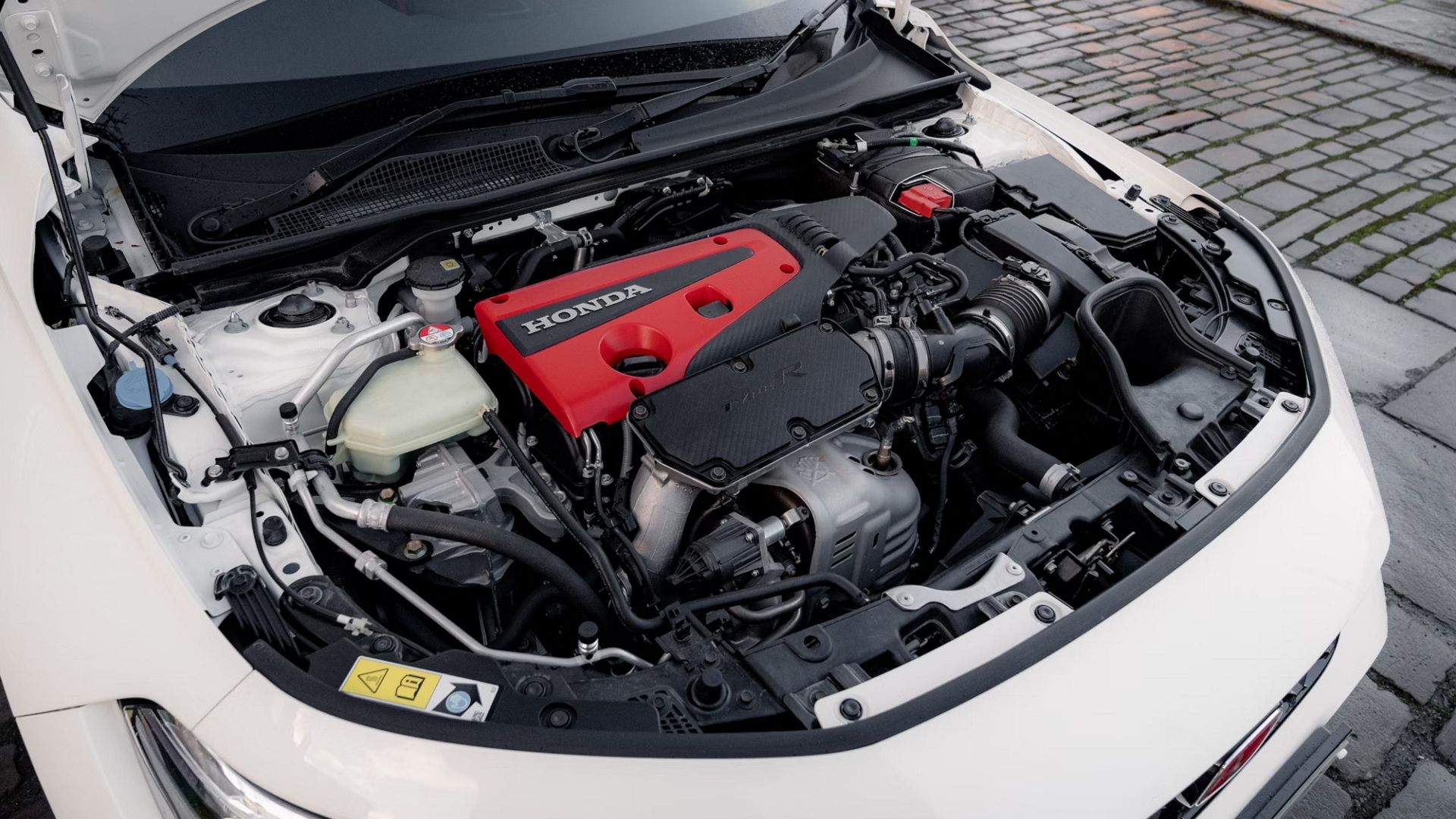 Lado do motor Honda K20C1