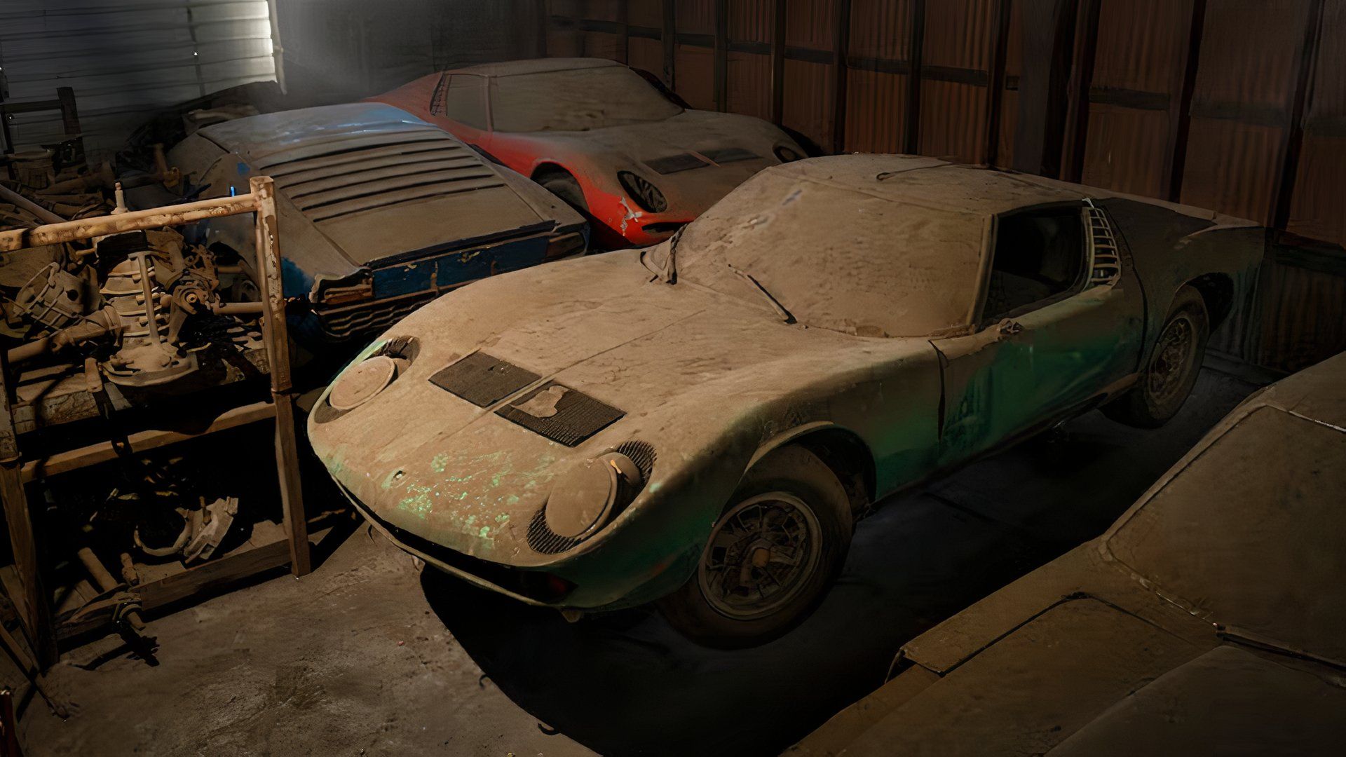 Lamborghini Miuras abandonados