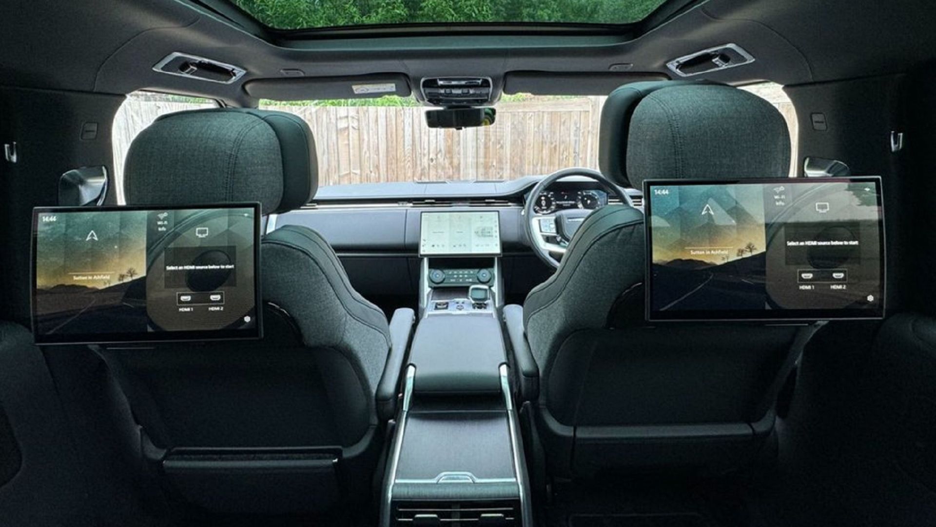 Range Rover LWB SV interior rear