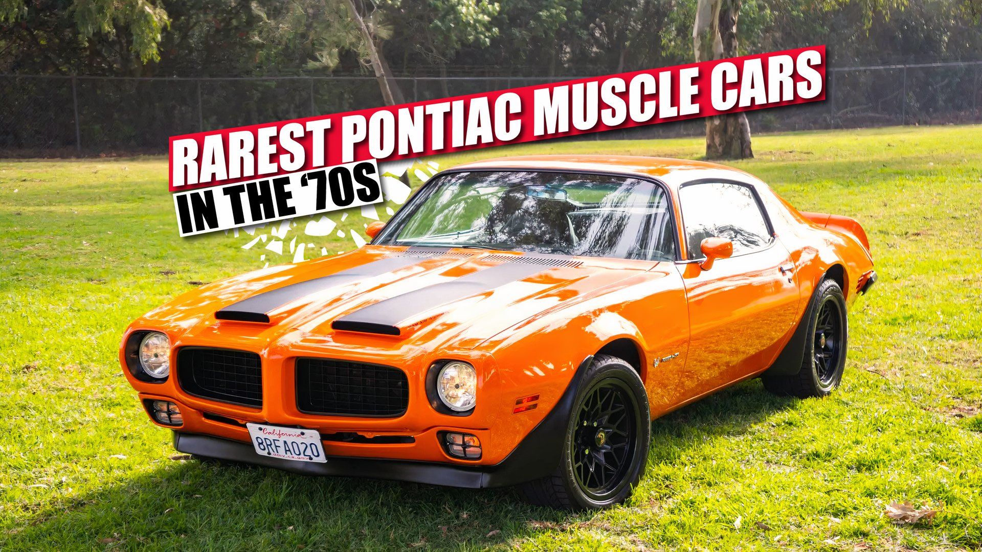 10 Rarest Pontiac Muscle Cars Produced In The ’70s