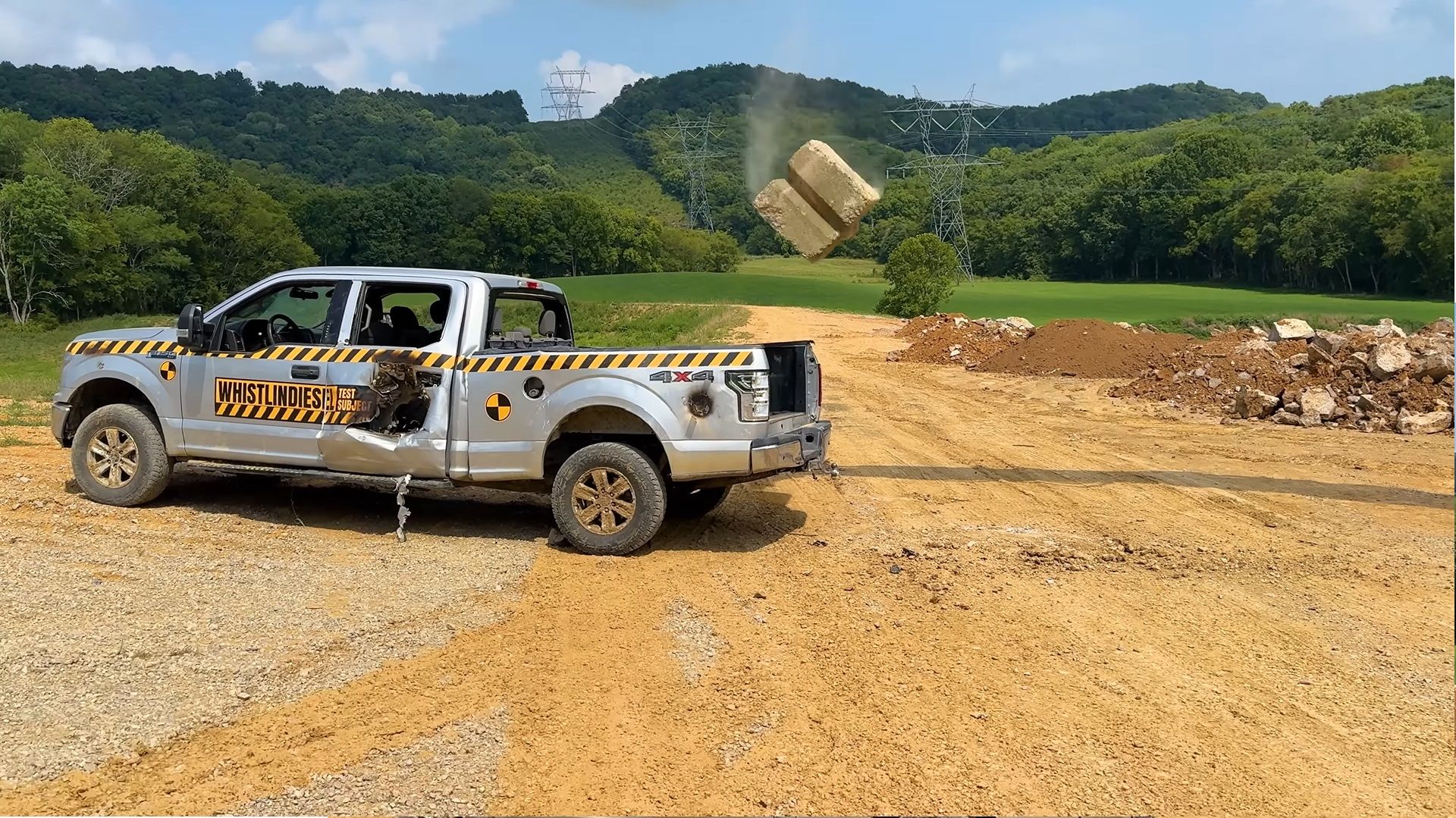 Whistlin Diesel F-150 cimento-1