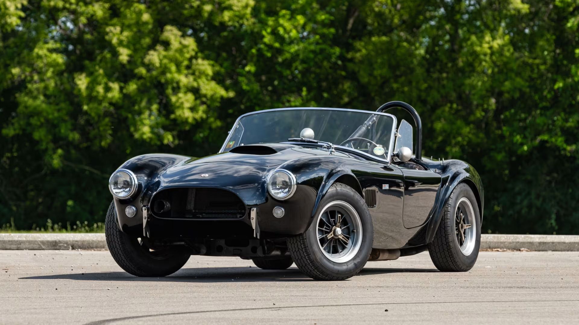 Shelby Cobra 289 preto 1963