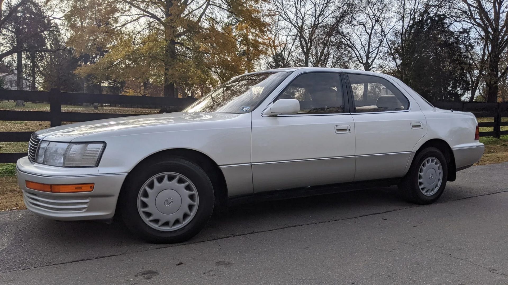 Lexus LS400 branco 1992