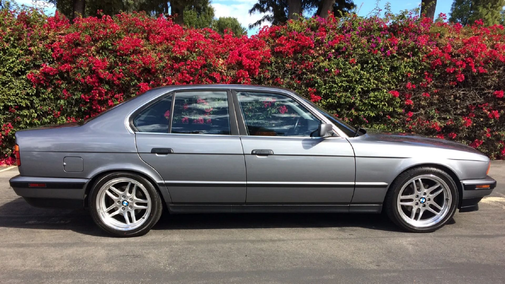 BMW 540i prata 1994