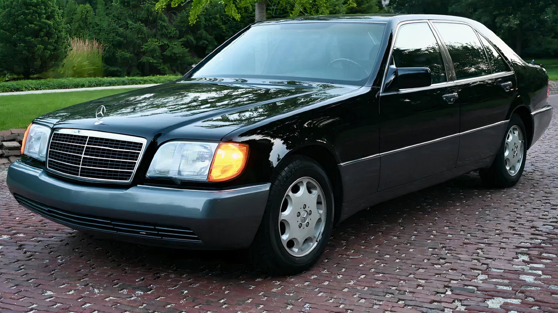 Mercedes S500 1994 preta