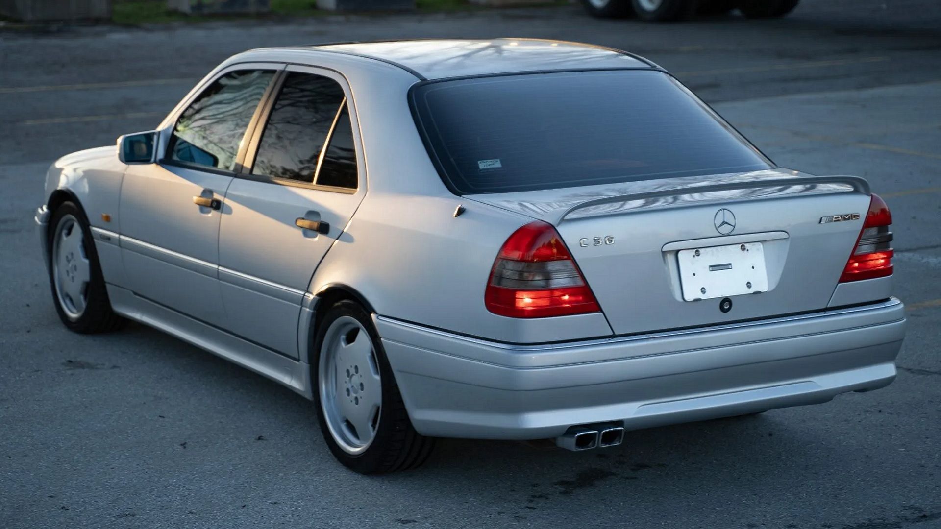 Mercedes C36 AMG Prata 1995