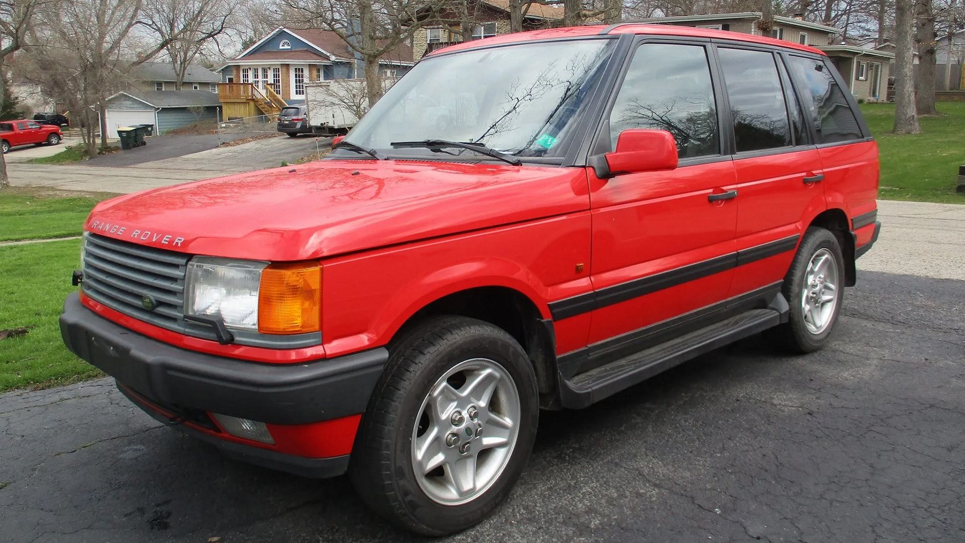 Frente do Range Rover 1997
