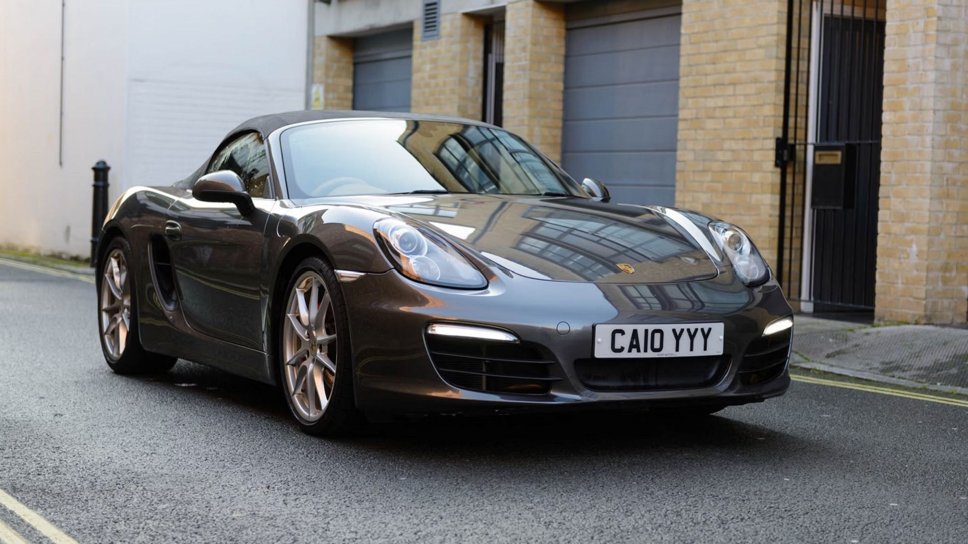 Porsche Boxster Prata 2012