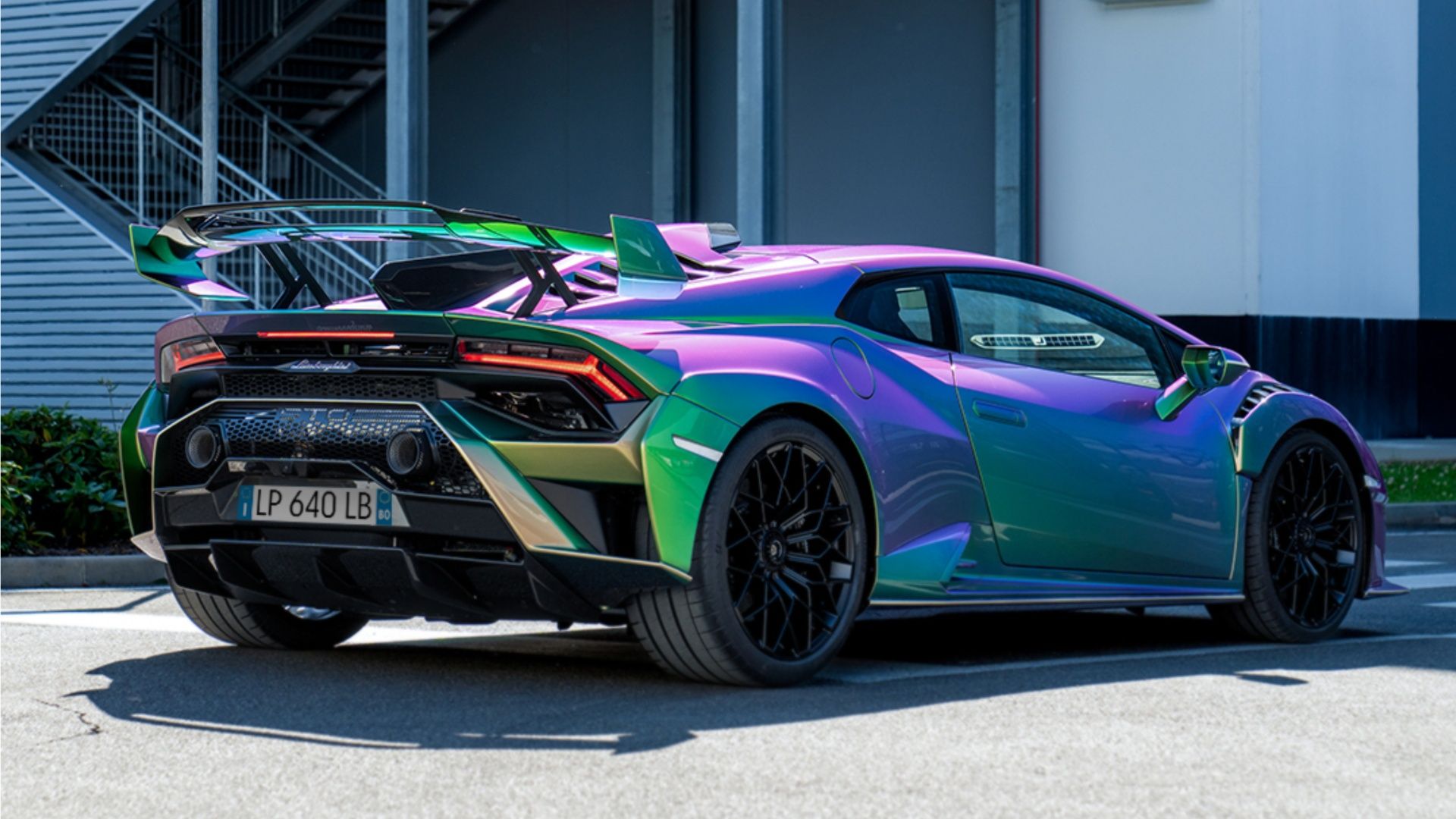 Furacão Lamborghini STO do programa Ad Person