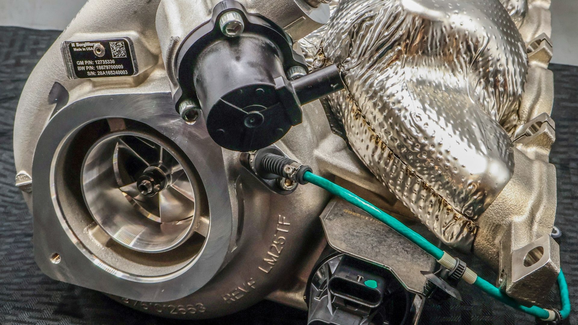 Novo turbo da BorgWarner para o Chevrolet Corvette ZR1