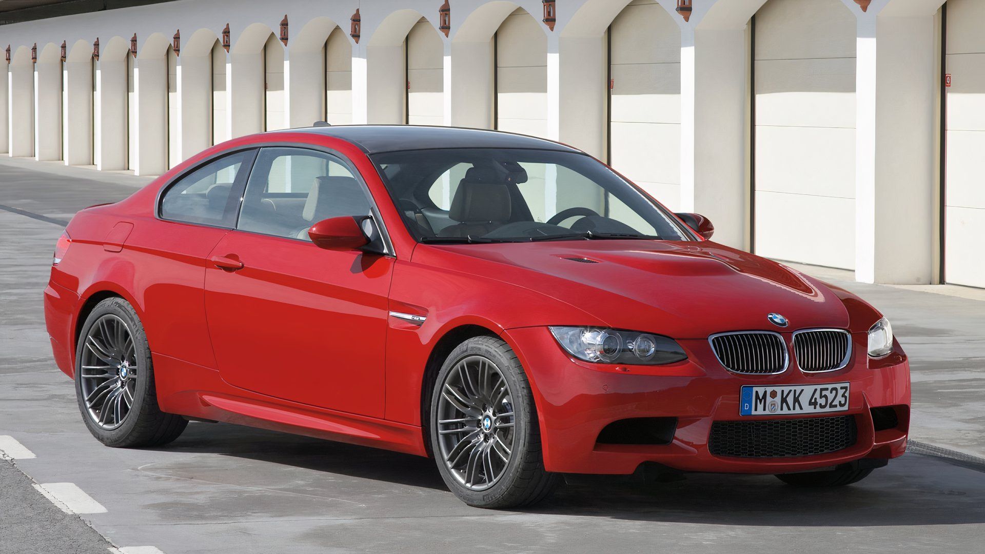 BMW M3 Coupe 2008, vista frontal