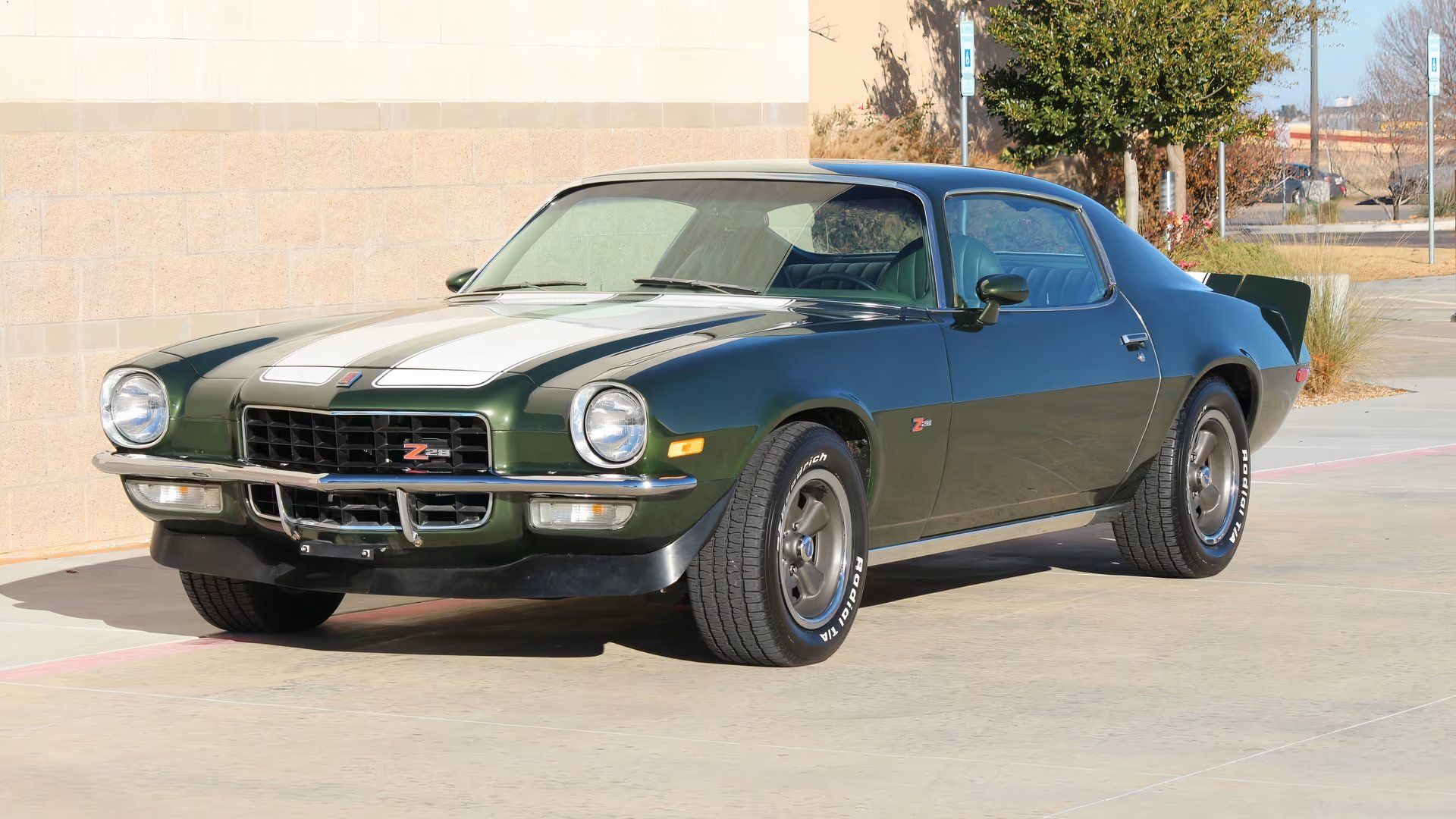 Segunda geração do Chevy Camaro Z28, vista frontal