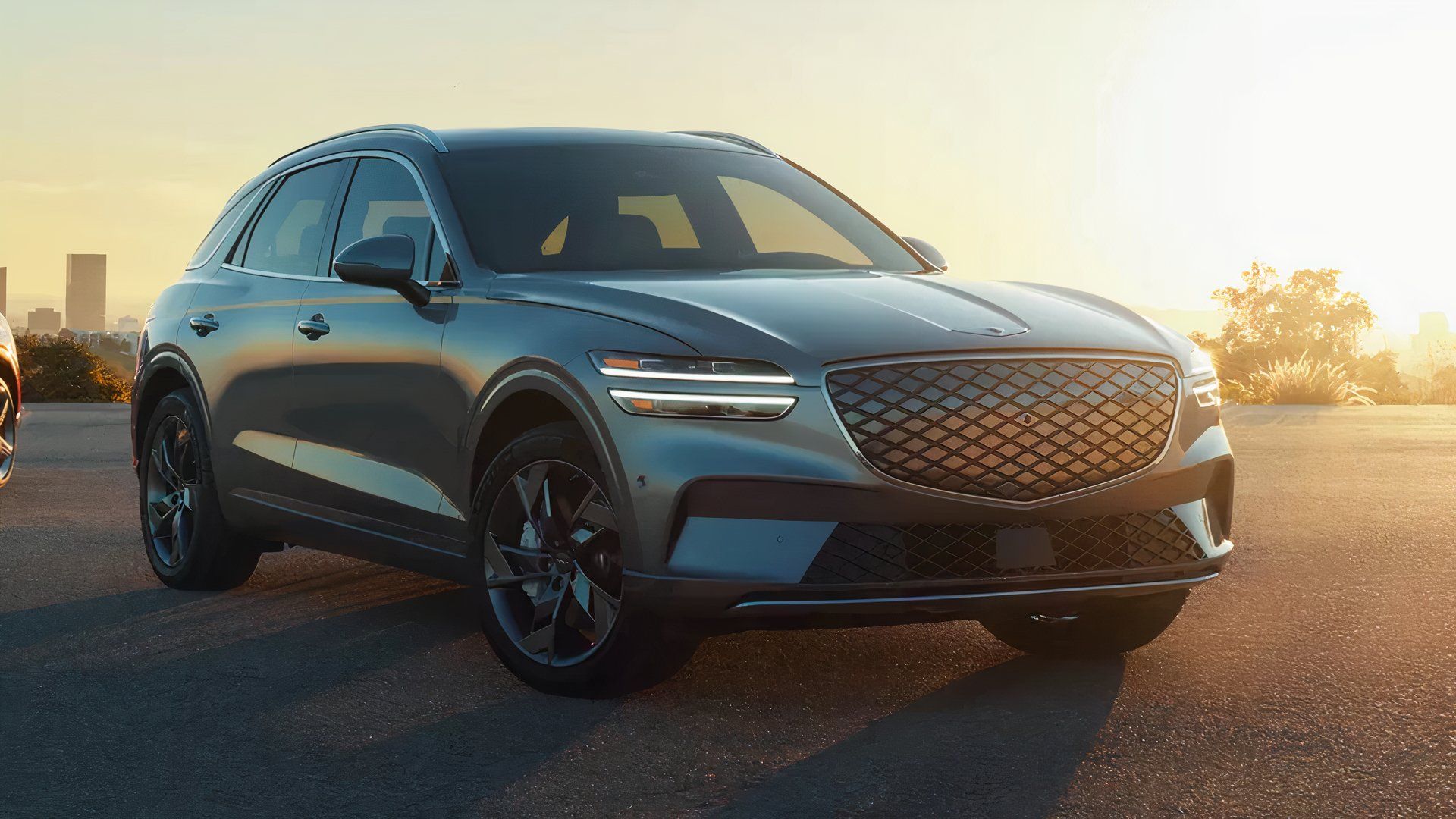 2025 Genesis Electrified GV70, vista frontal